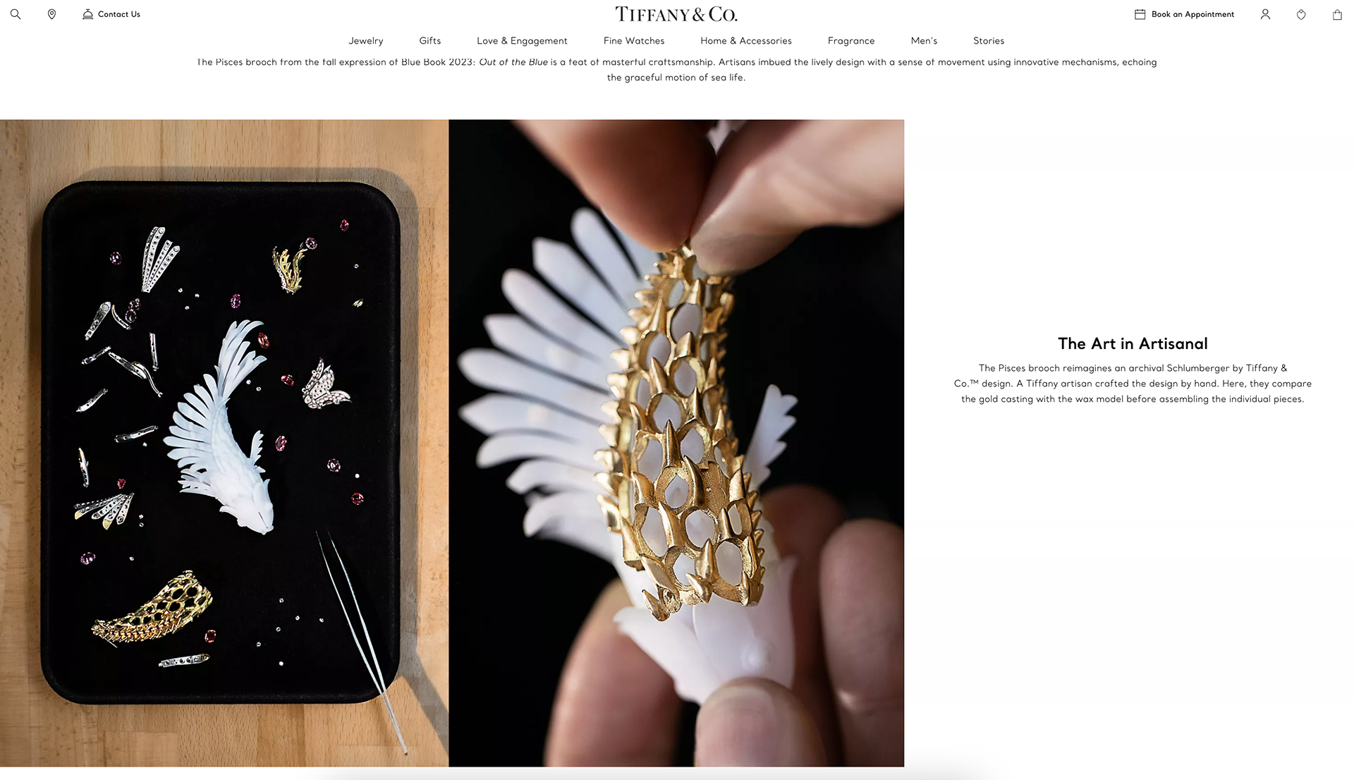 Tiffany Blue Book 2023: The Pisces Brooch