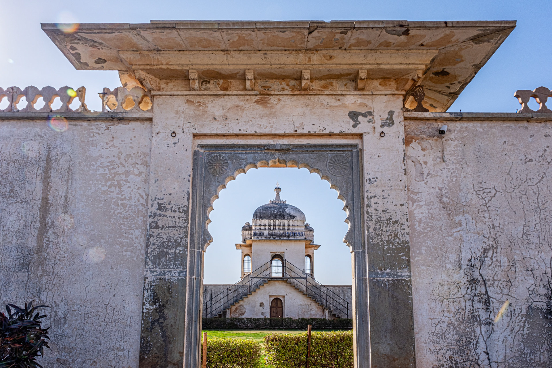 Allauddin Khilji's view point of Padmini's palace