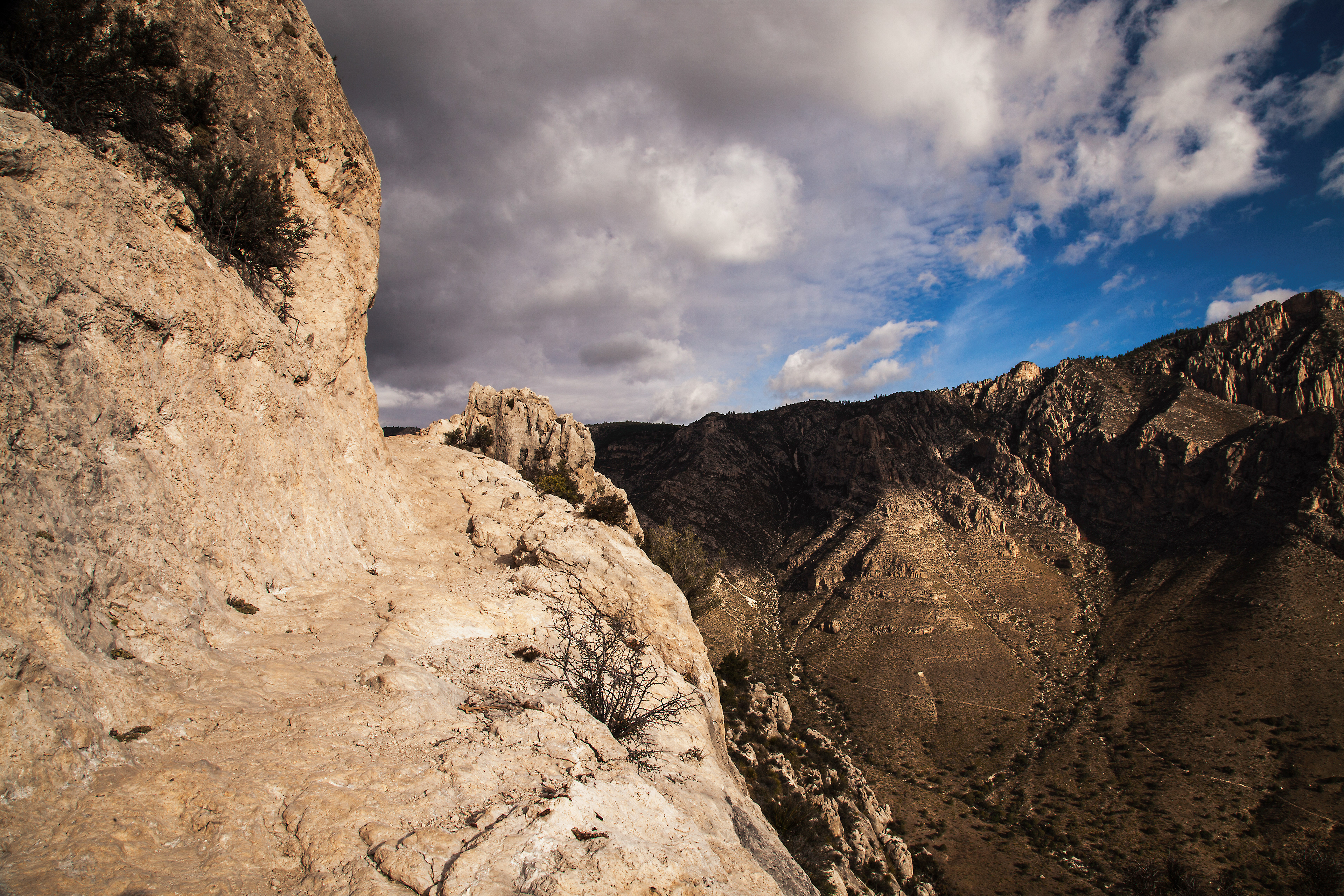 Guadalupe Mountain Low Perspective View