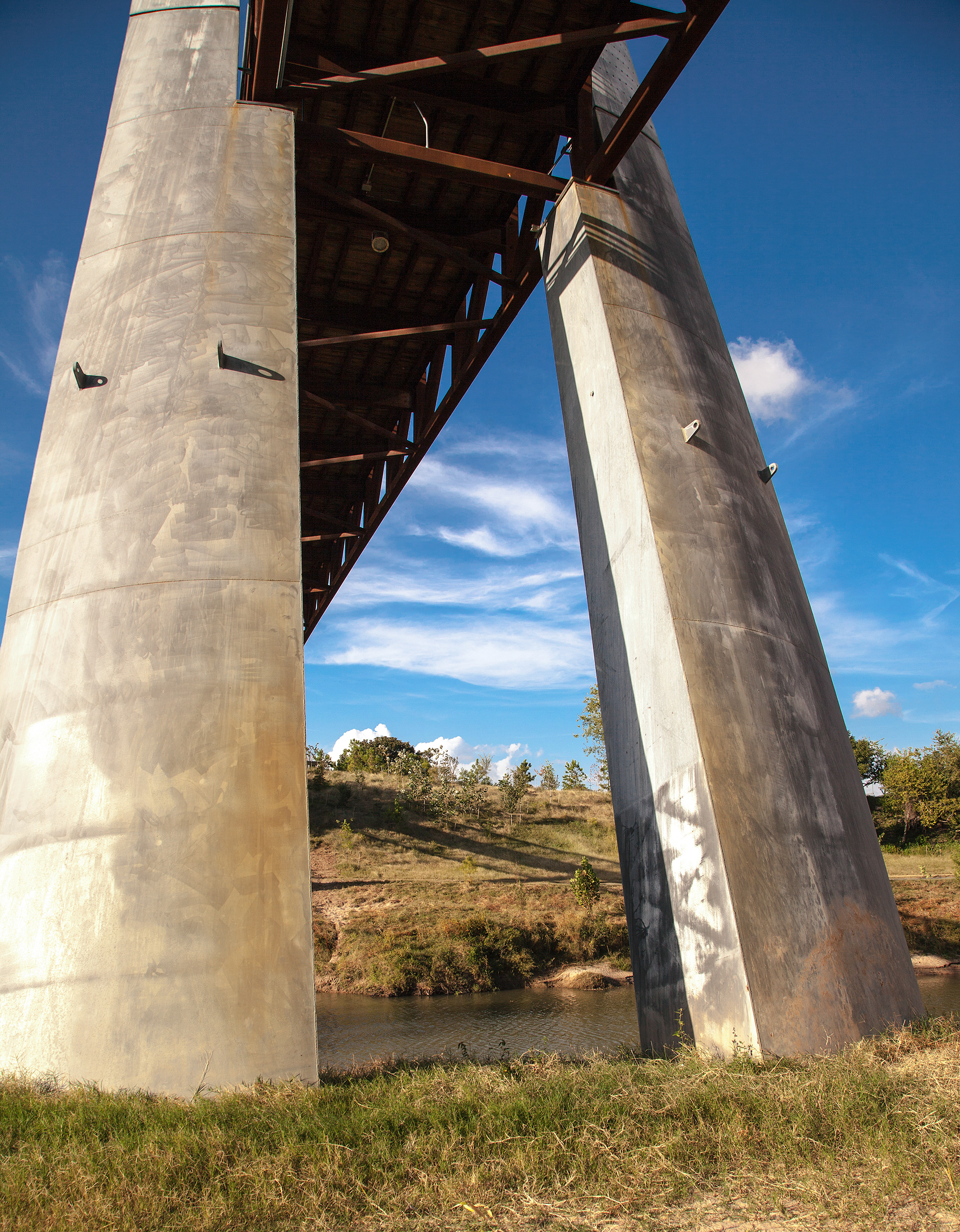 Rosemont Pedestrian Bridge in Houston, TX