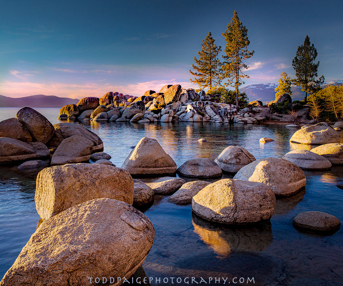 Boulder Garden Sand Harbor