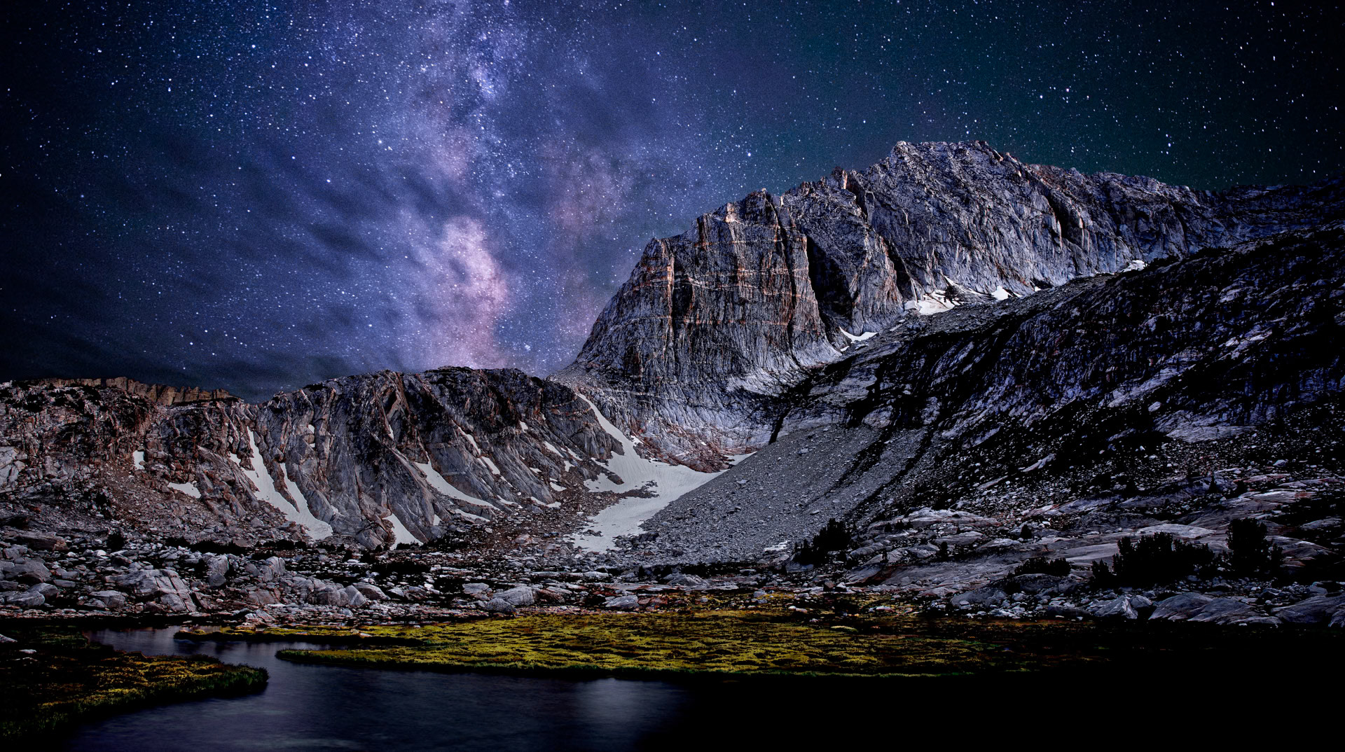 North Peak at Midnight
