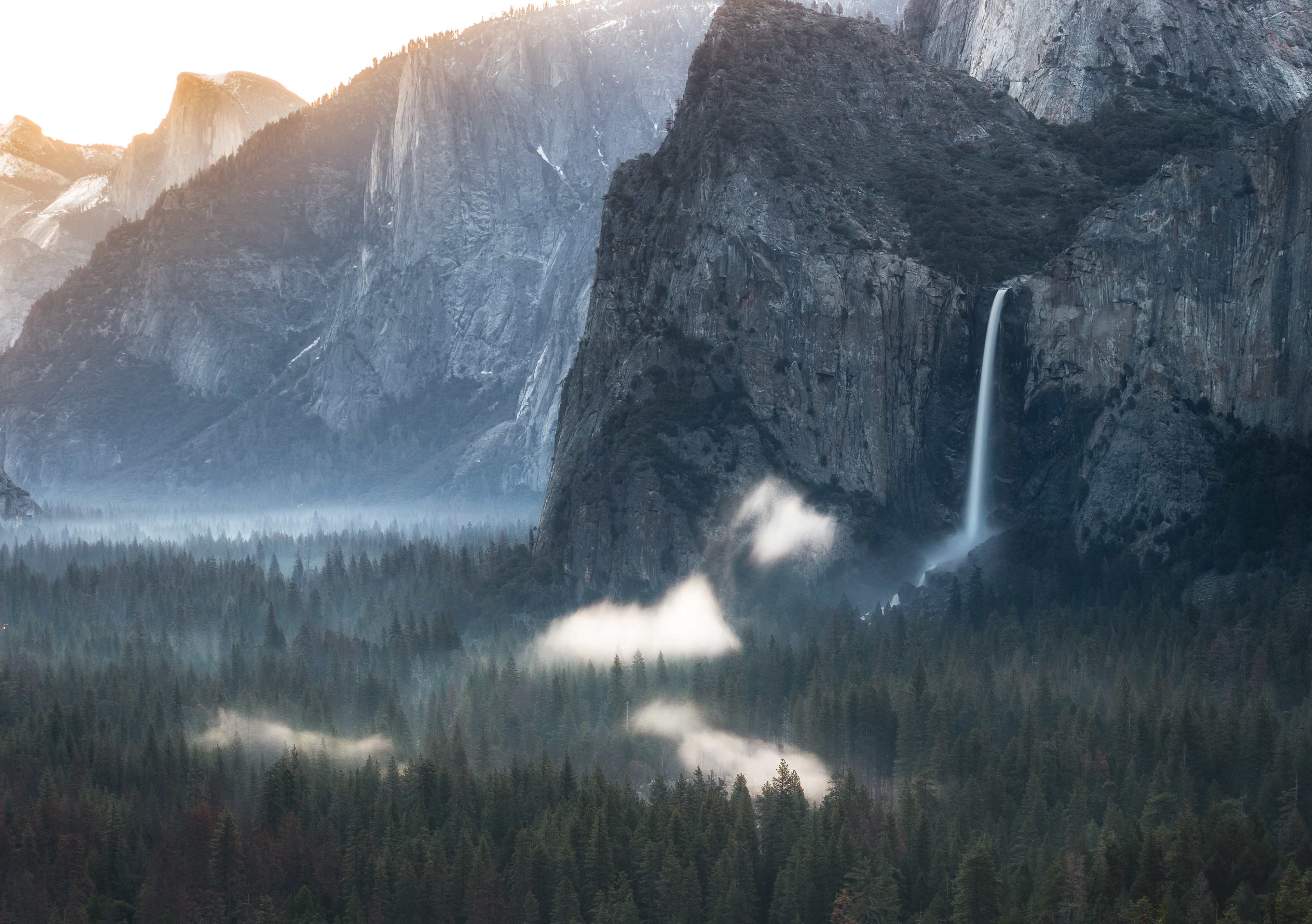 Early Morning Mist - Yosemite National Park