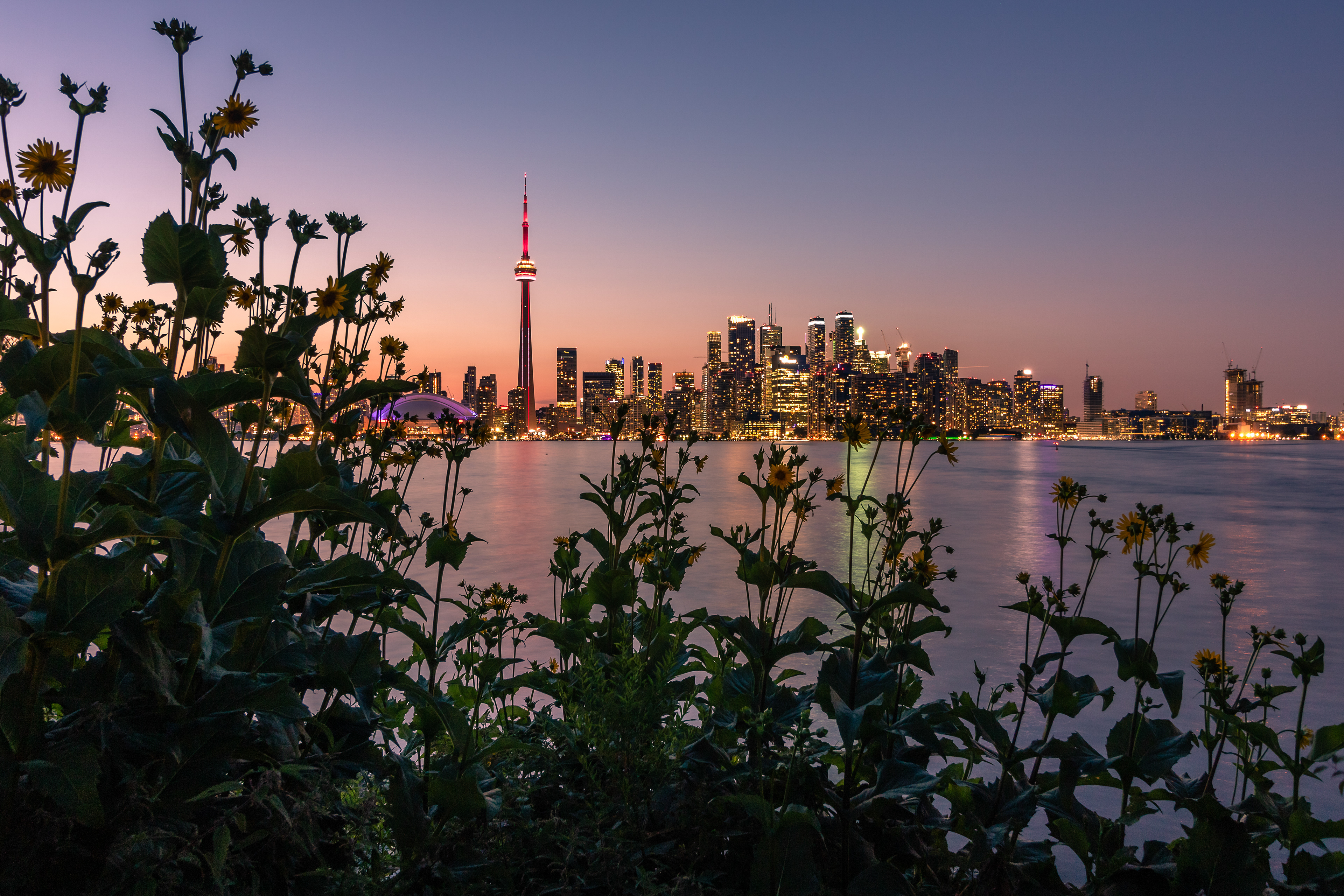 Skyline Dusk from the Islands