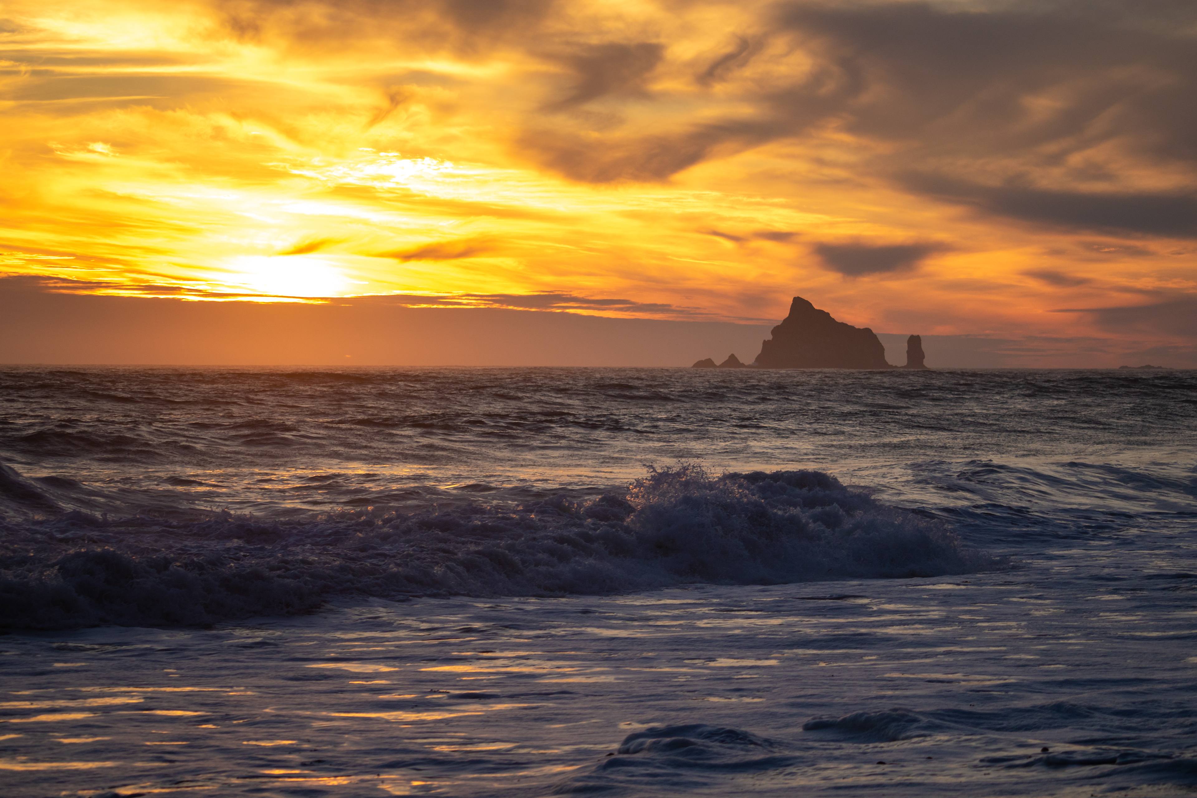 Rialto Beach Sunset - Olympic National Park