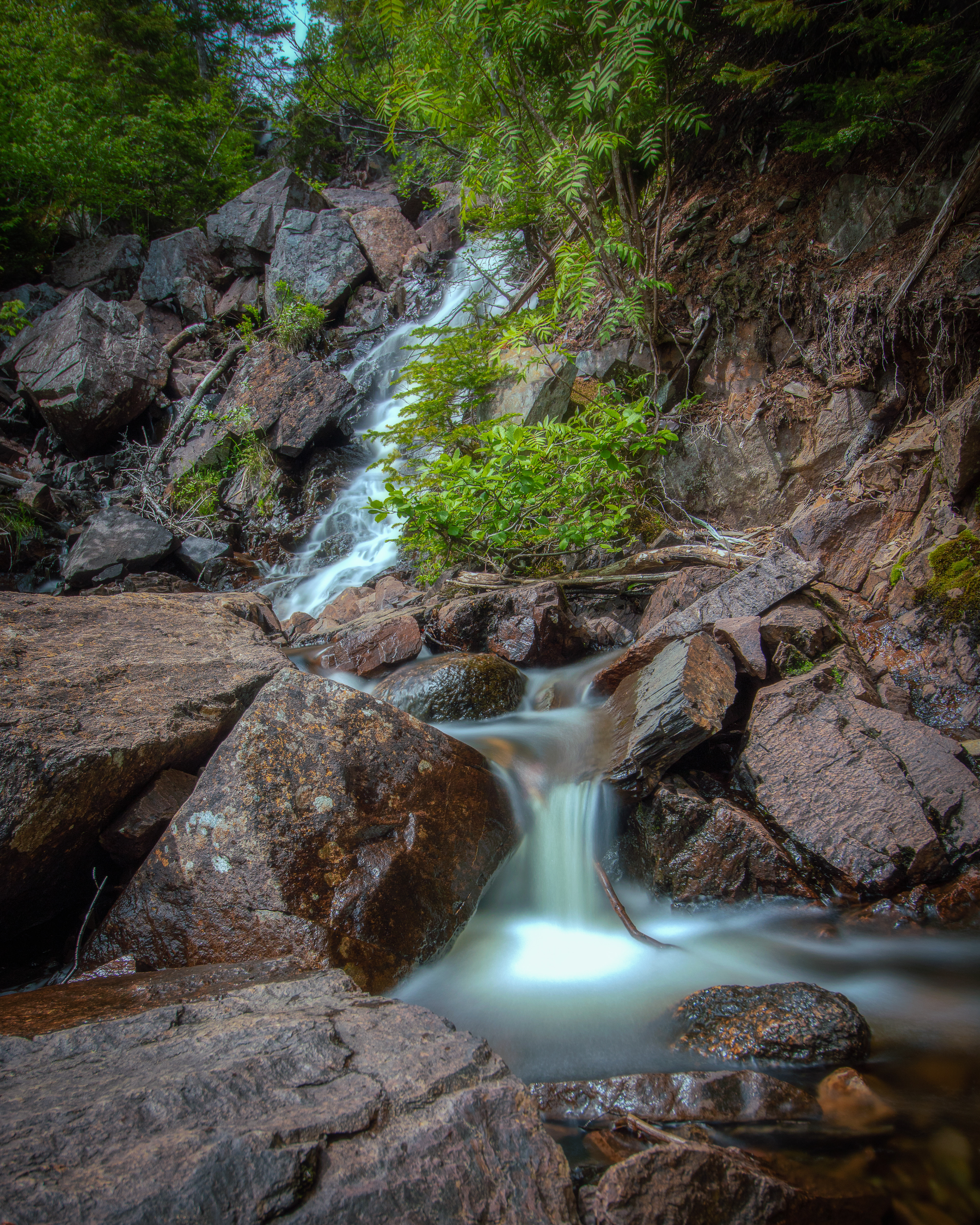 Terra Nova National Park - Coastal Trail Waterfall 