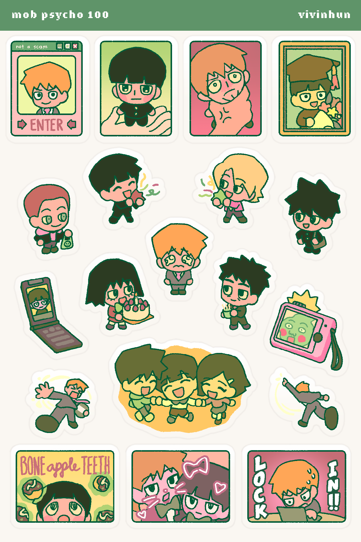 mob psycho sticker