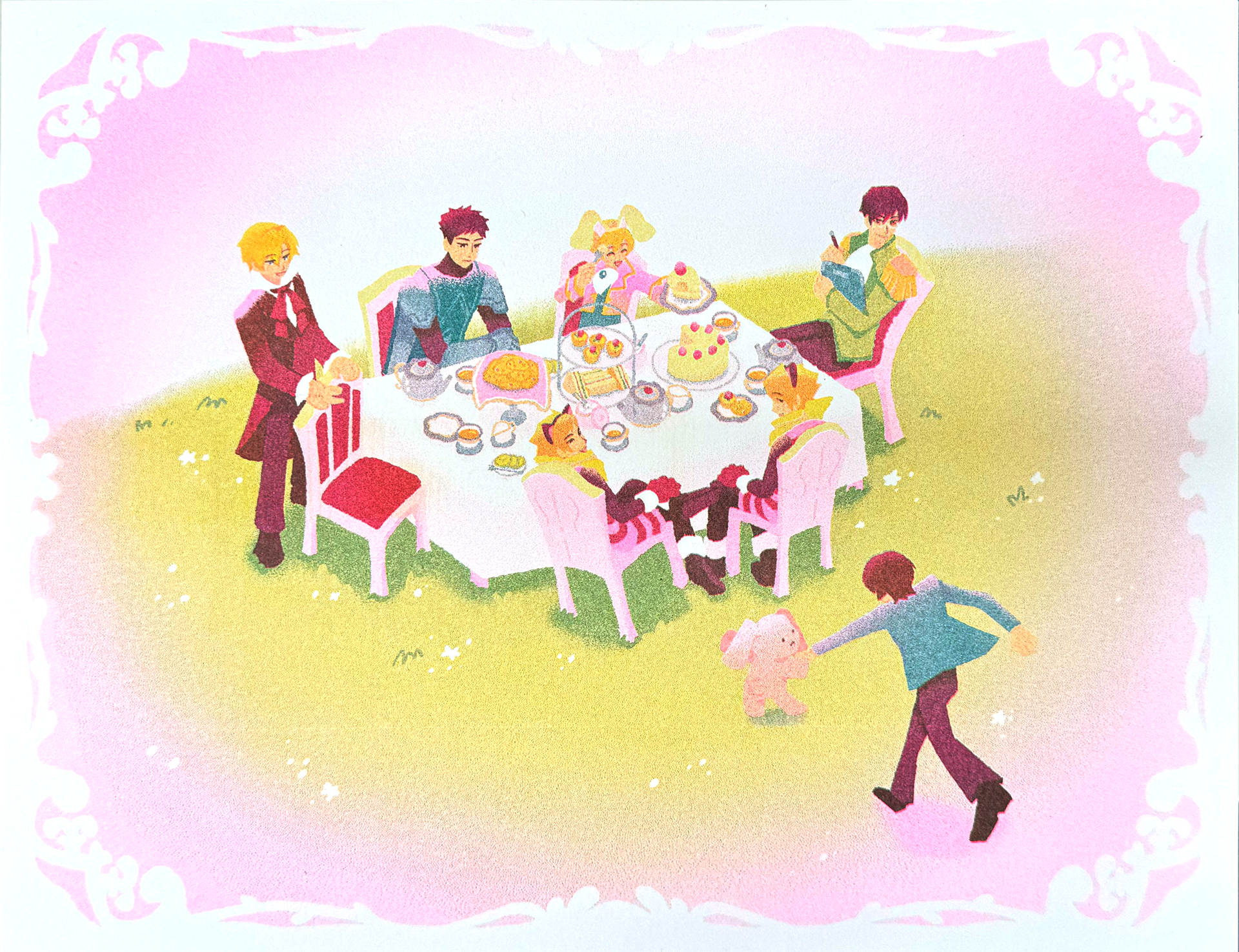 ouran host club risograph