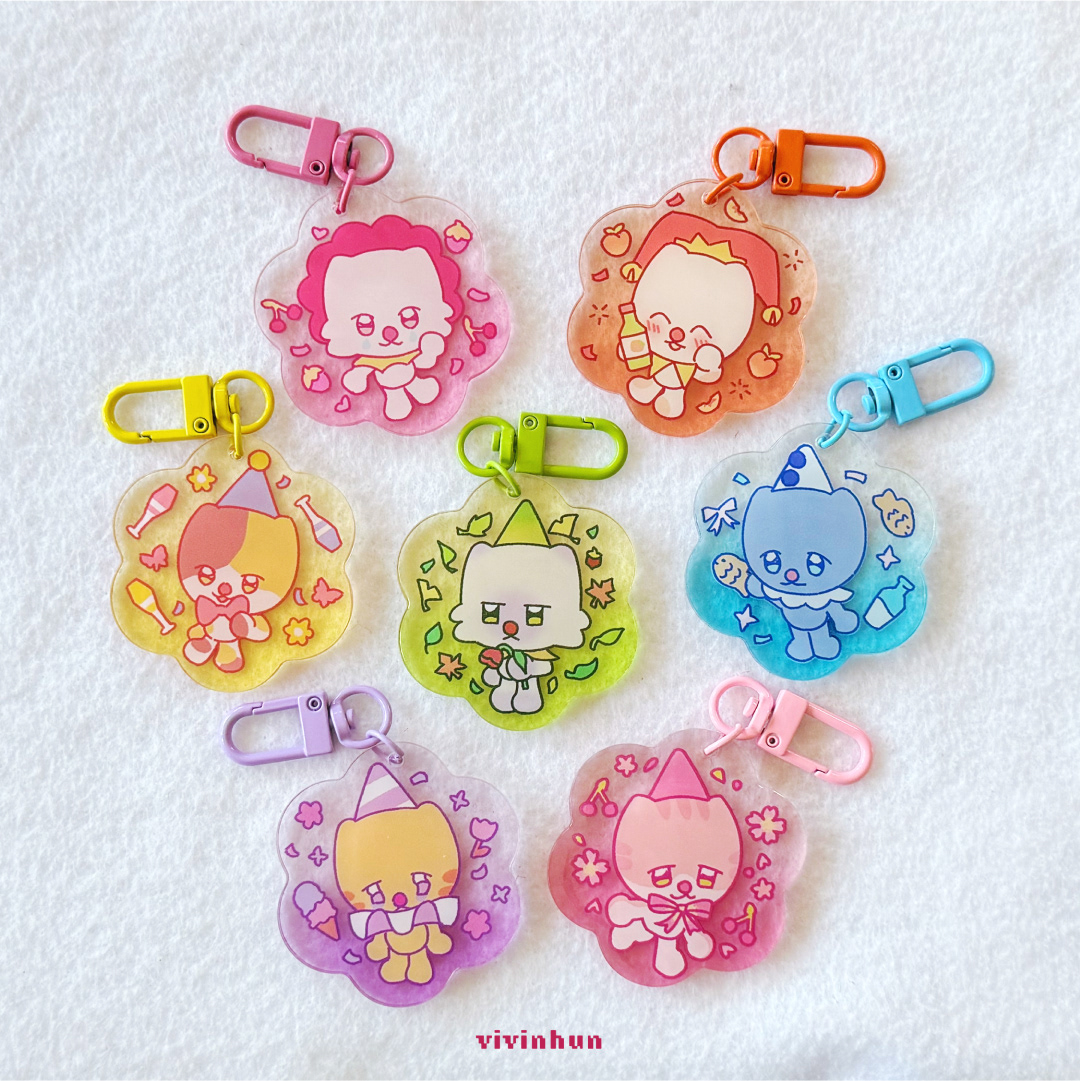clown cat OCs