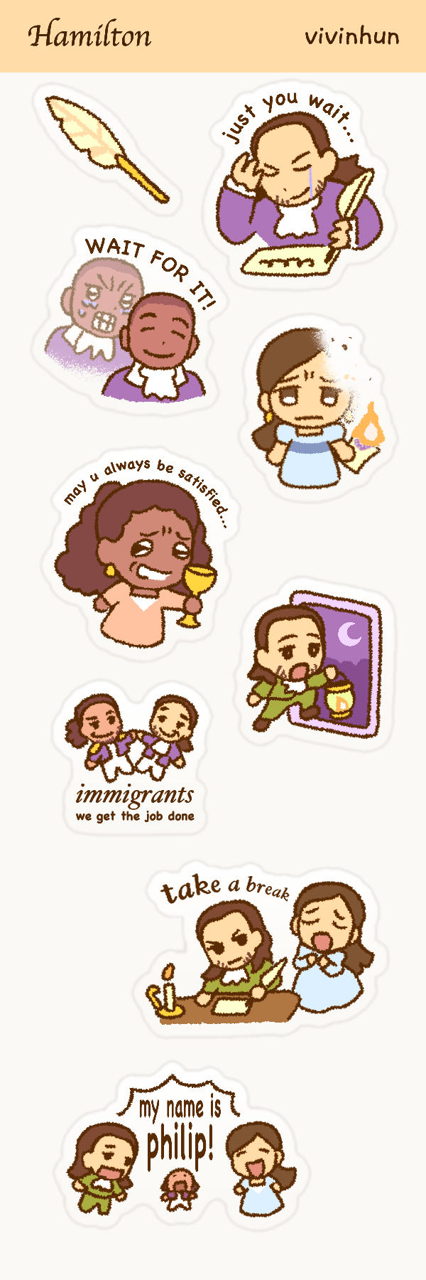 hamilton sticker