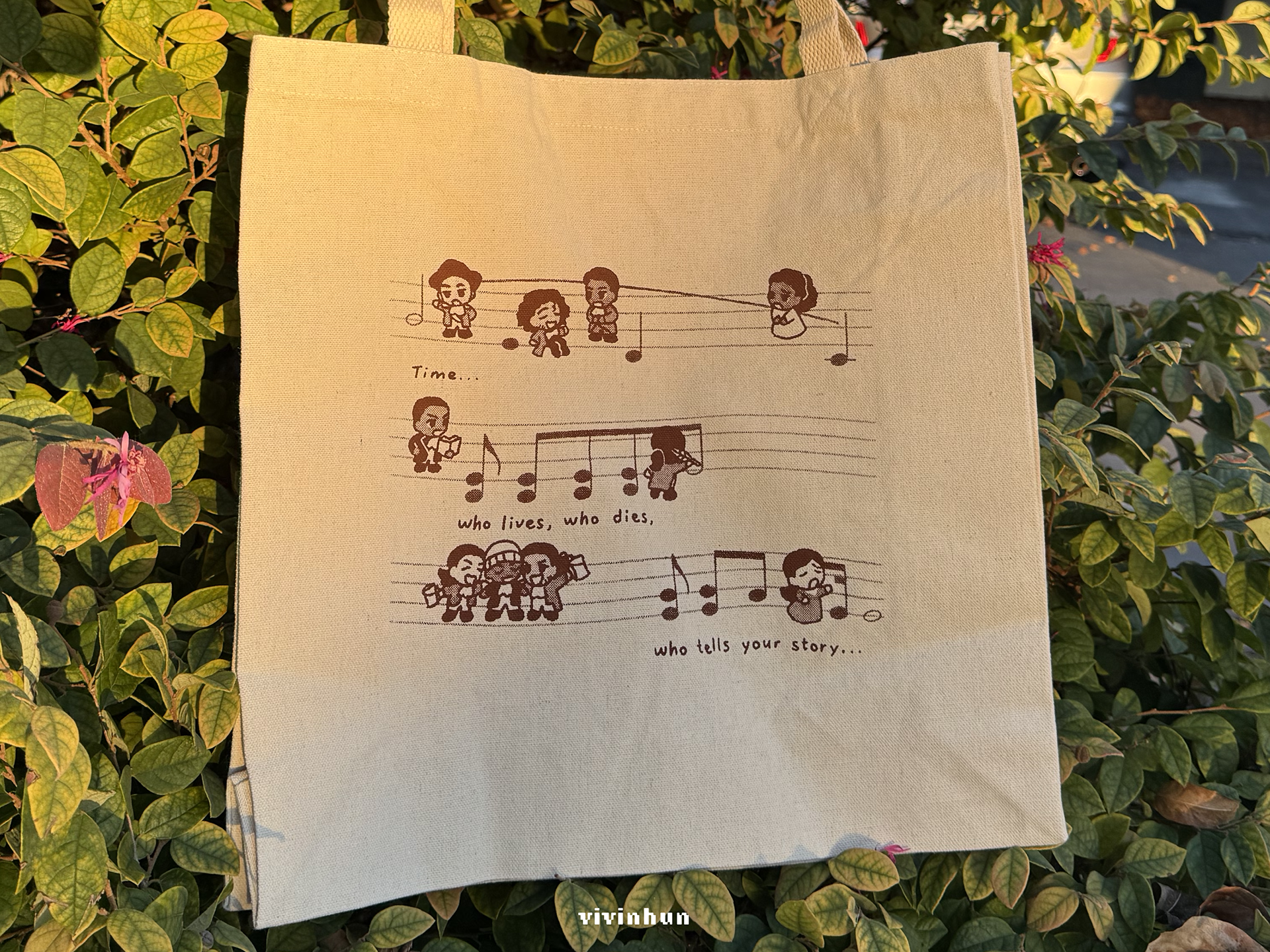 hamilton tote bag