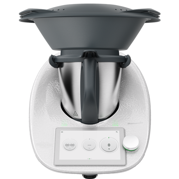 Le Thermomix TM6 est un robot culinaire multifonction haut de gamme qui simplifie la cuisine au quotidien. En blanc pur ou scintillant, il rayonnera dans votre cuisine