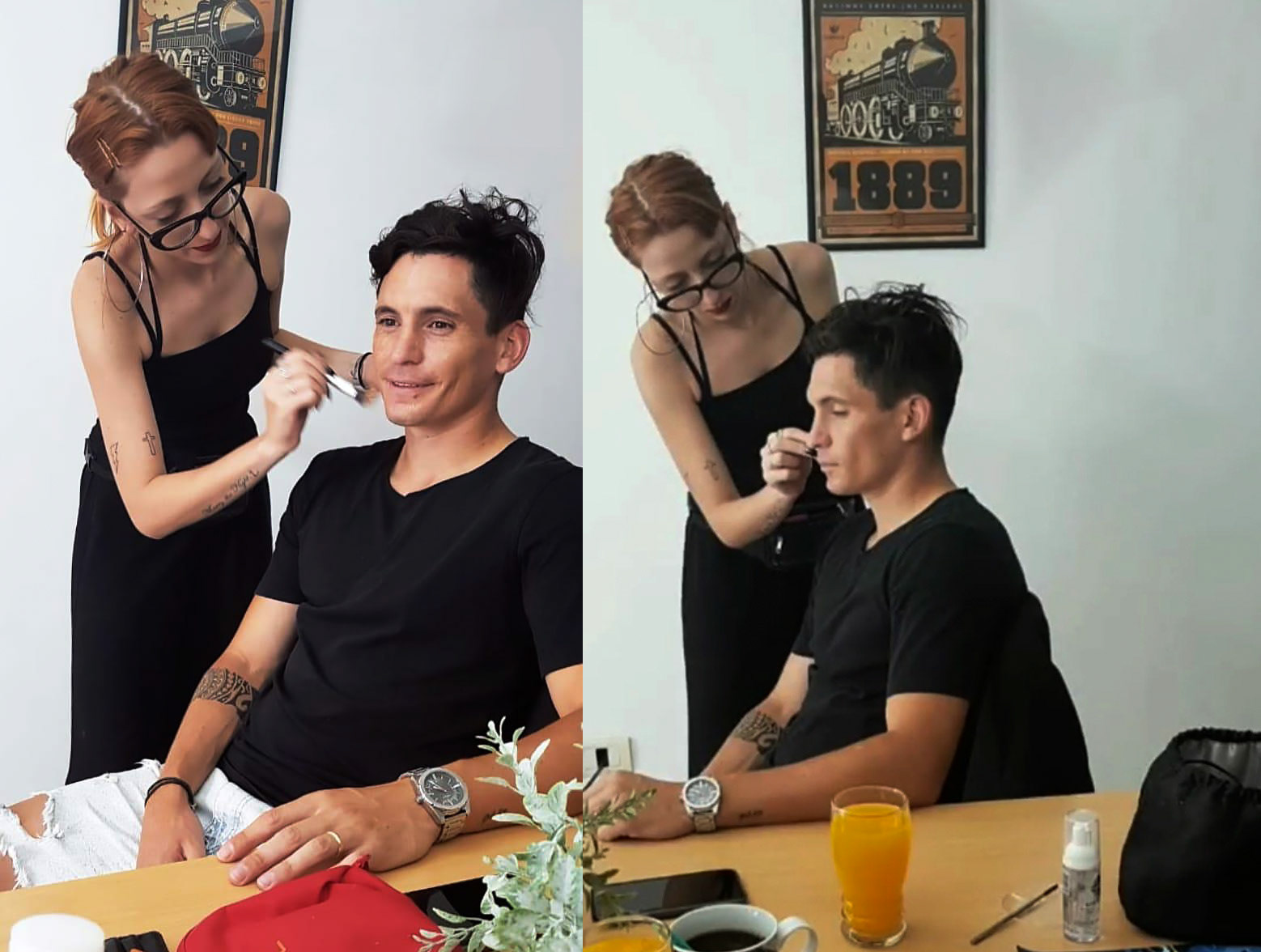 Makeup Alfonso Parot calendario CARC