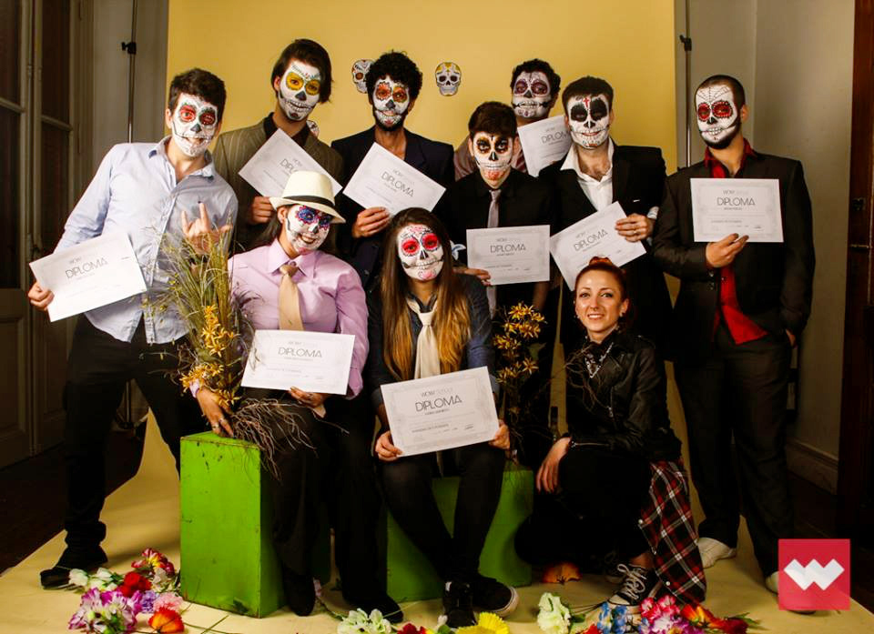 Makeup catrinas recibida WowSchool
