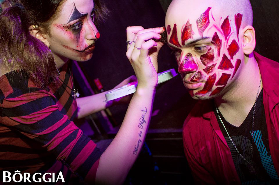 Makeup Borggia Halloween