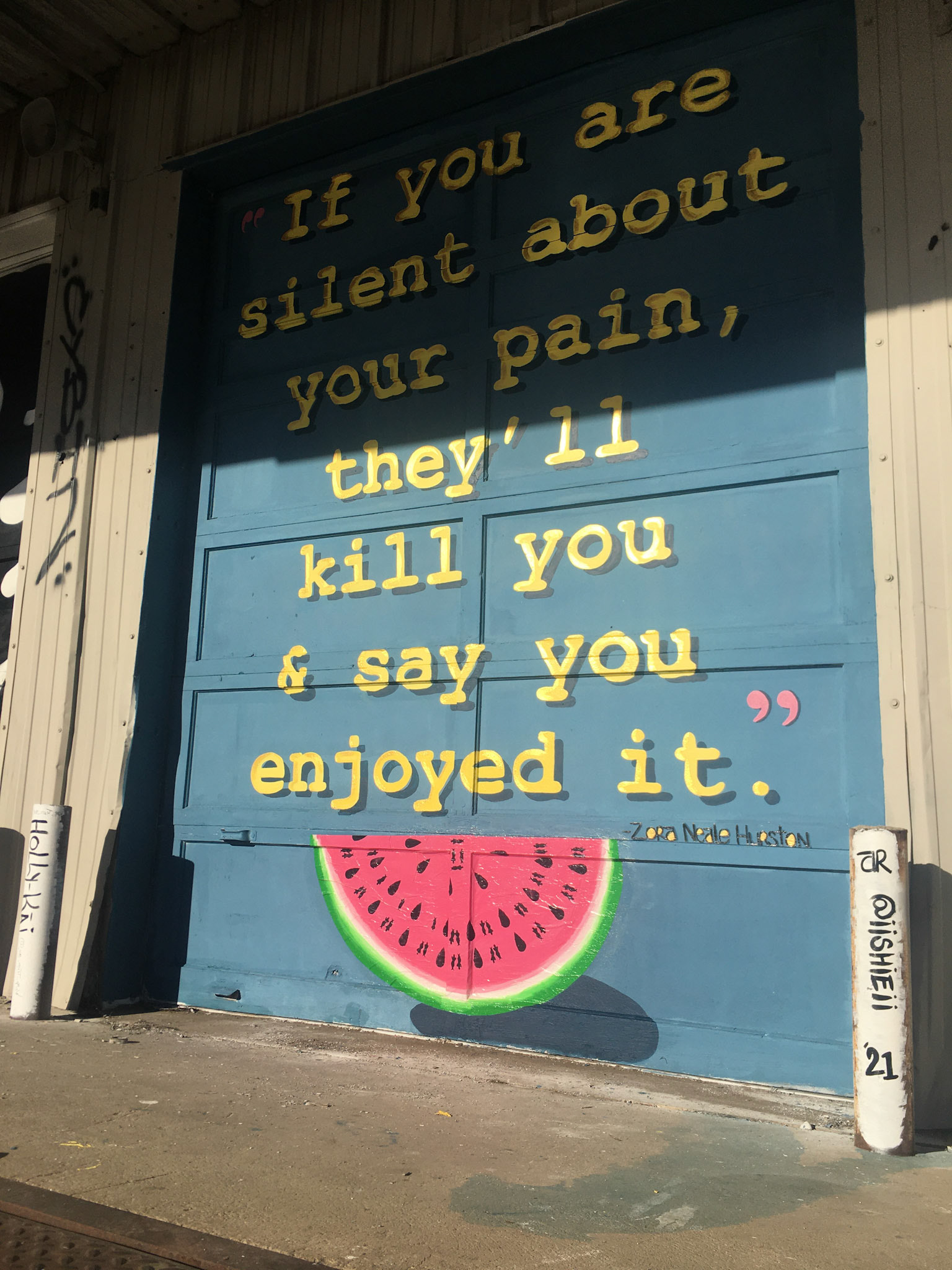 Rino Mural Program, Painted w/ Holly K. Hurd, Rino Art District 2021