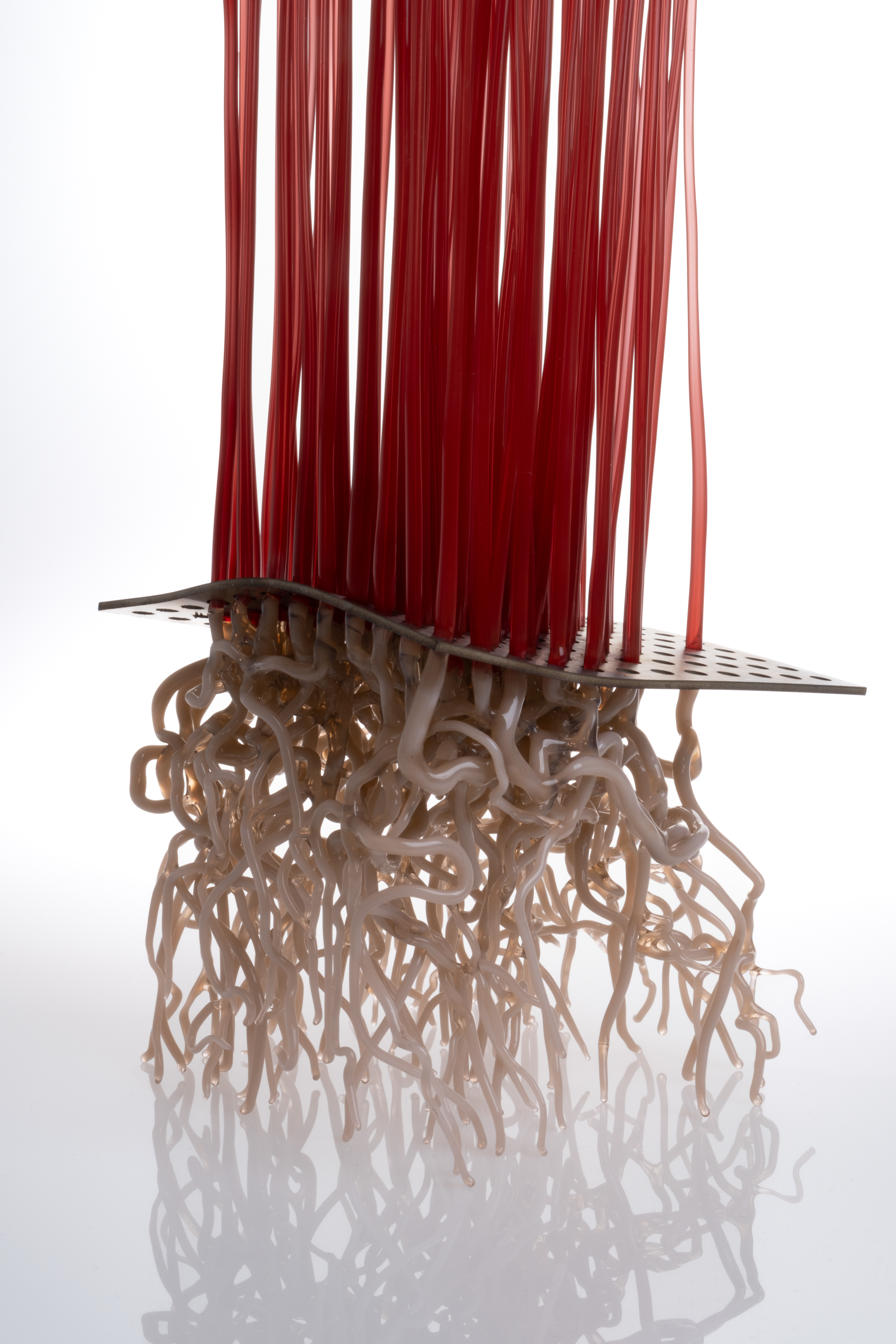 Microgreen, AMARATH Flamaworking Glass, stainless steel 20x20x42cm 2026