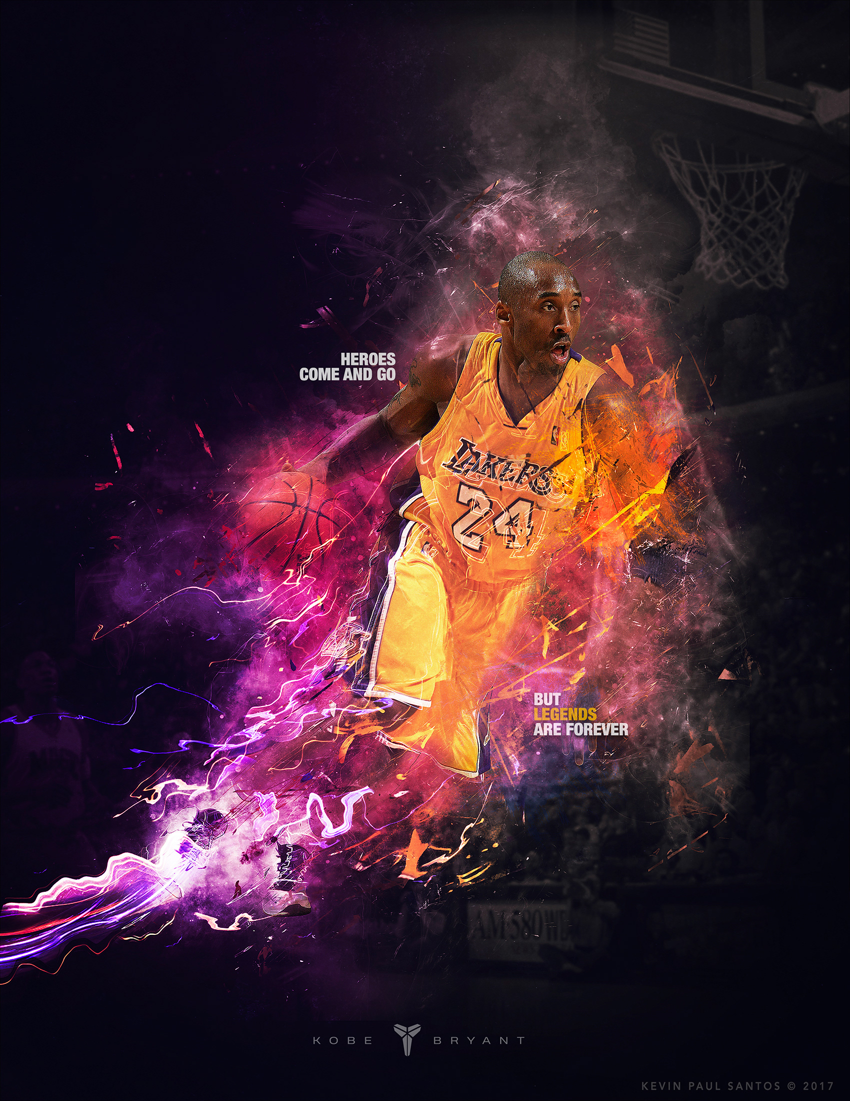 Kobe Bryant Wallpaper #HBDKobe on Behance