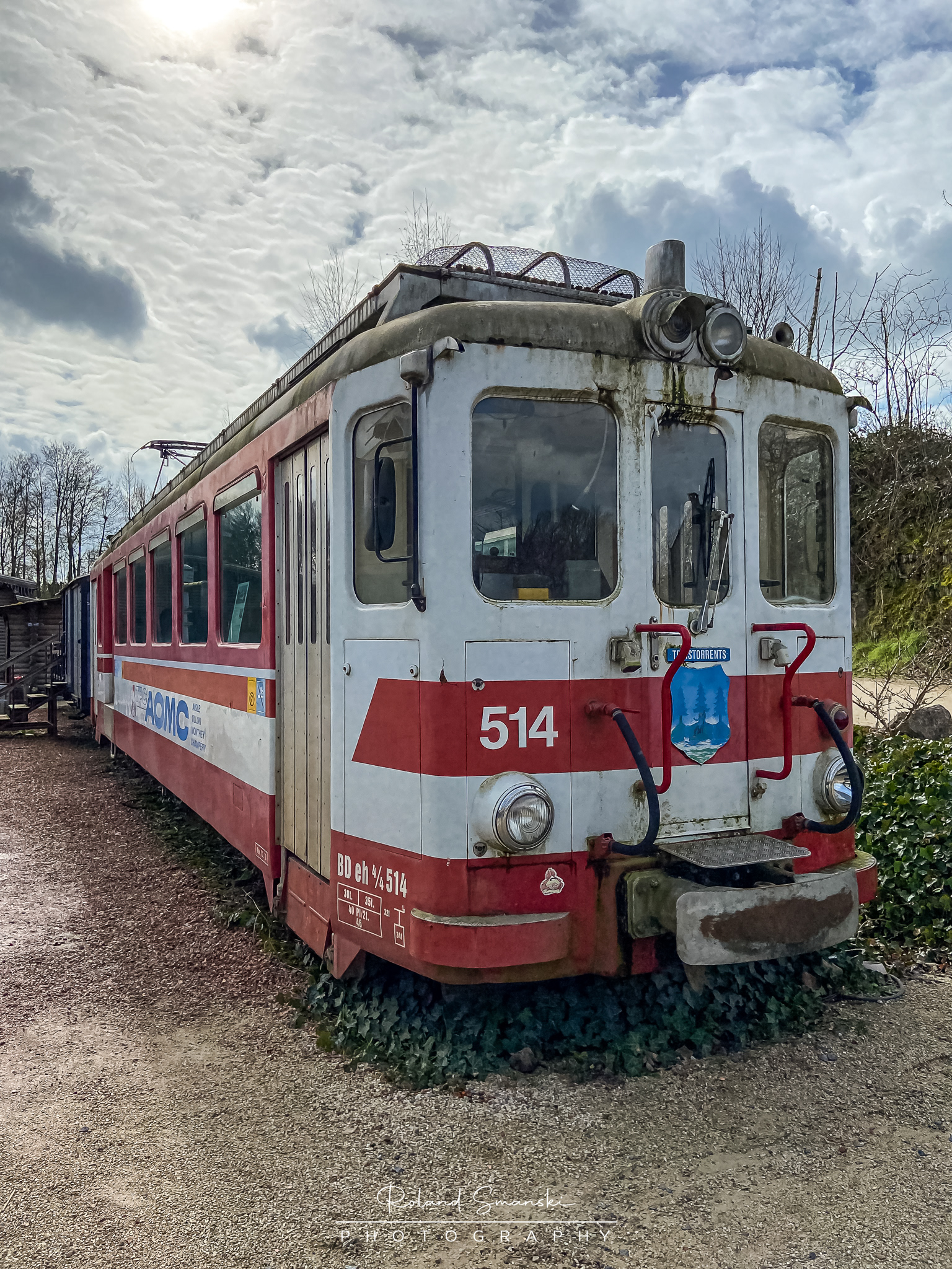 oude tram of trein