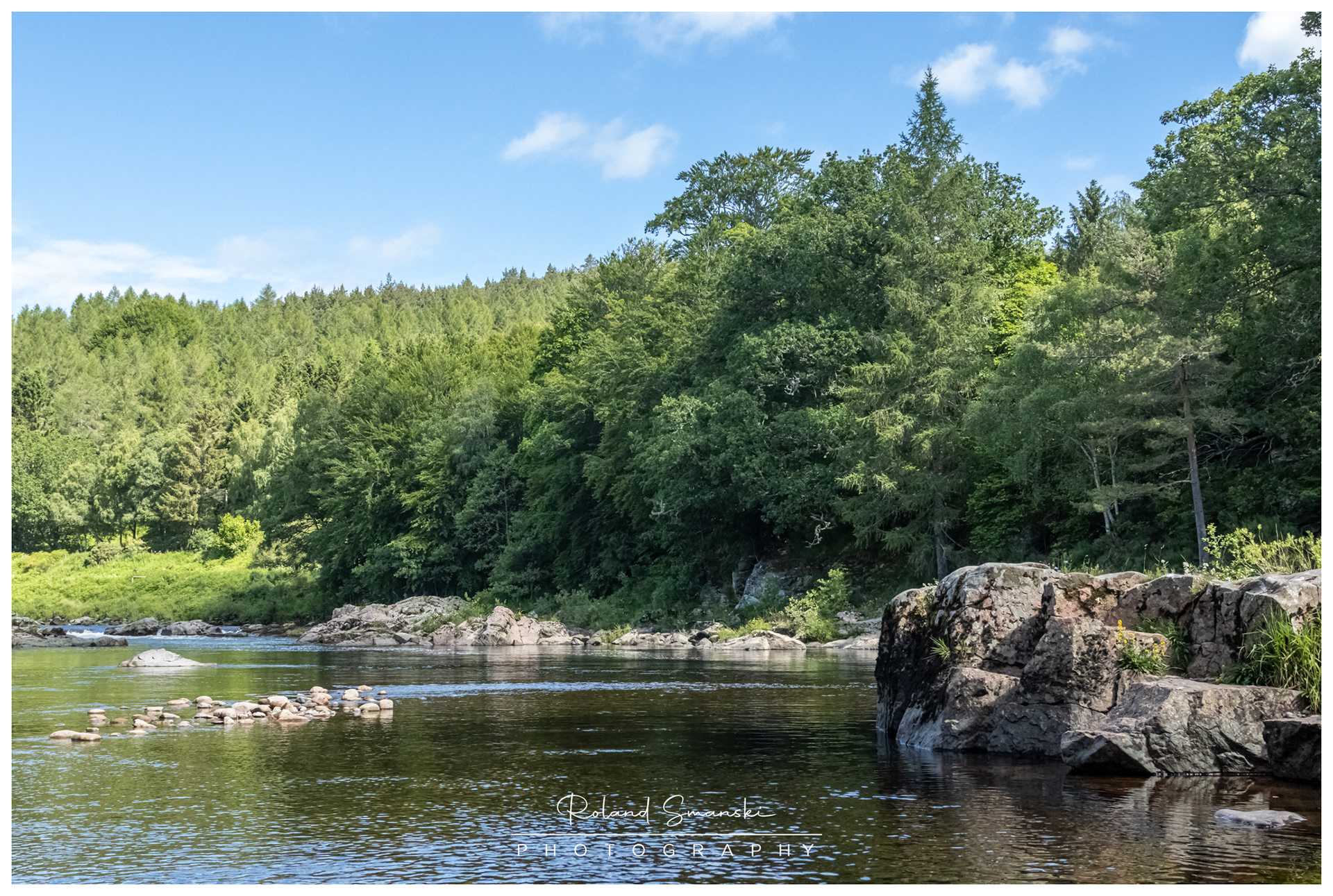 Potarch bridge / river Dee