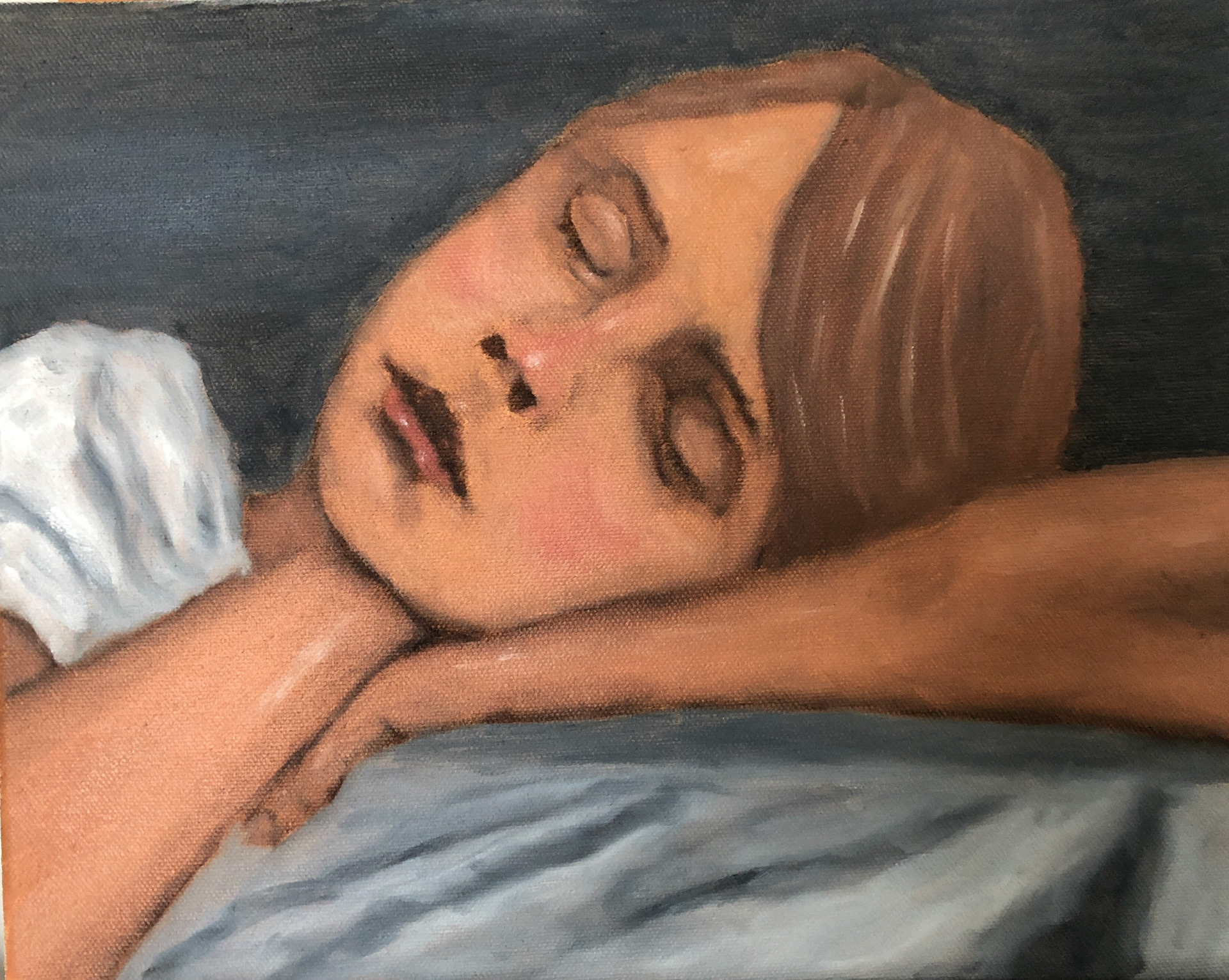 Schlafendes Mädchen II, 2021