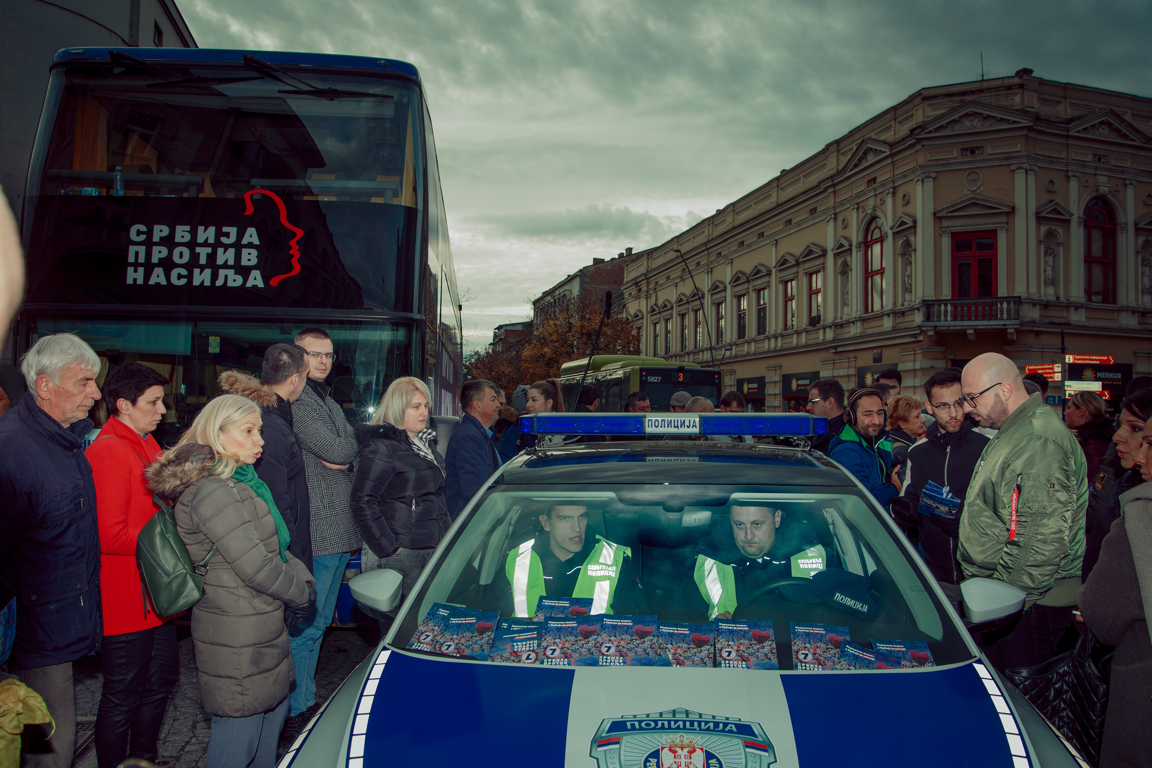 Policijski presret, kampanja SPN, Šabac