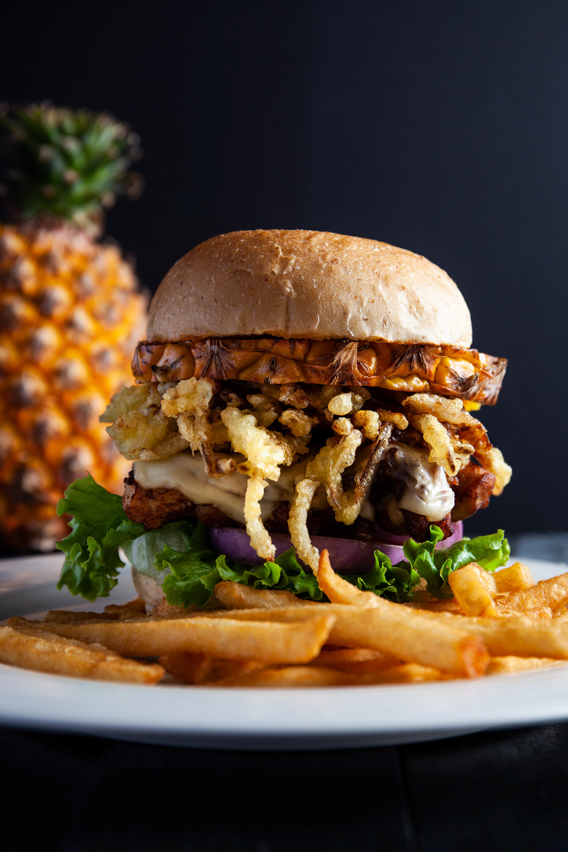 Food Photography by Found Burger Menu Front Cover Design by Jose Amaral / Studio 279