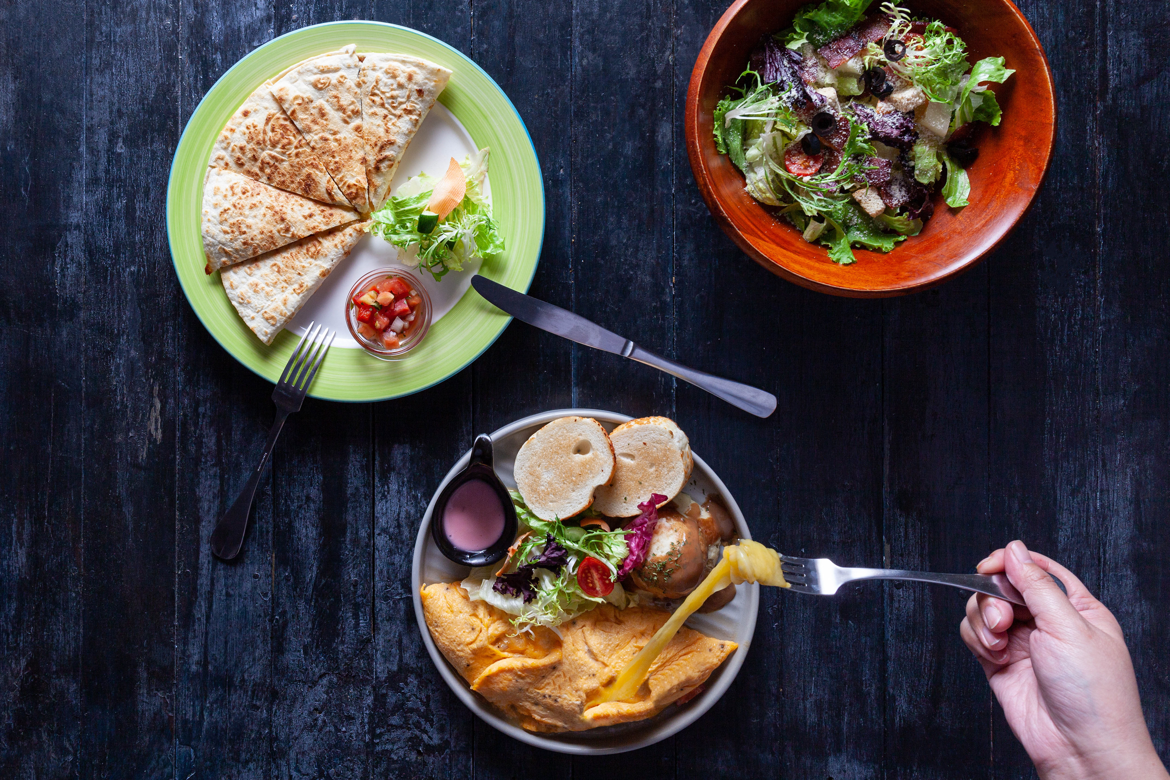 Food Photography by Found Burger Menu Front Cover Design by Jose Amaral / Studio 279