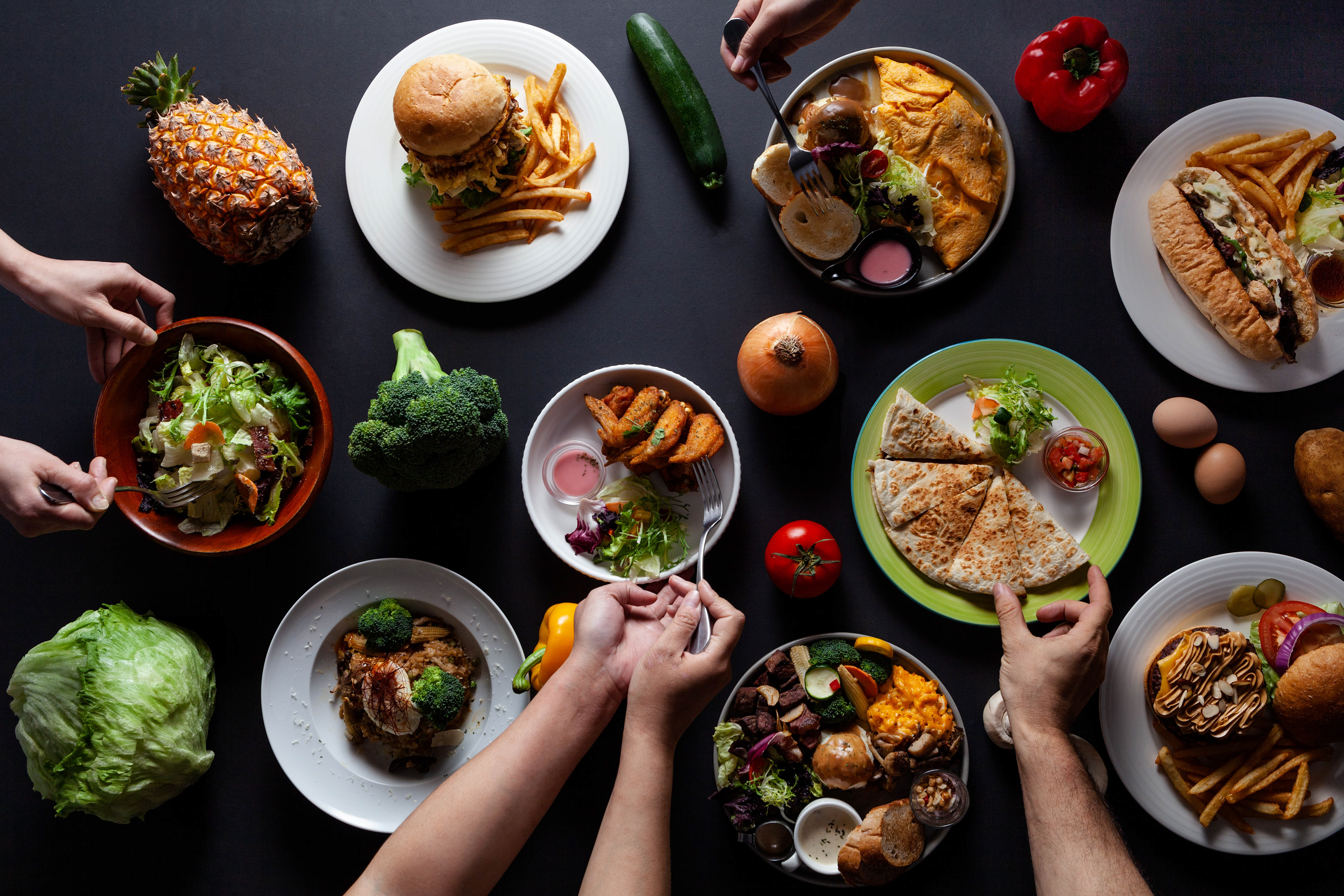 Found Burger's diverse dishes Food Photography by Jose amaral/ Studio 279