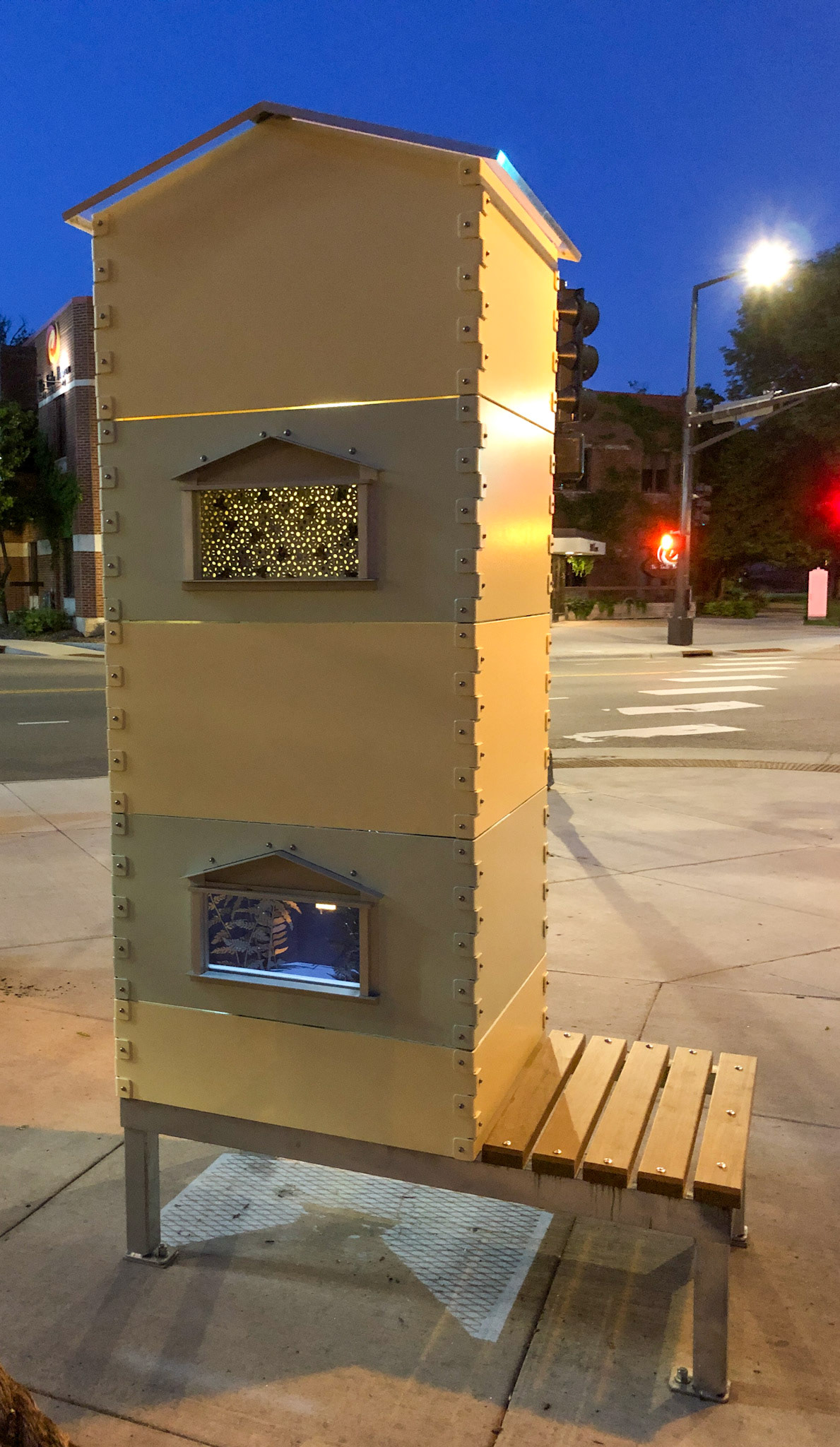 Langstroth Kiosk - evening aspect