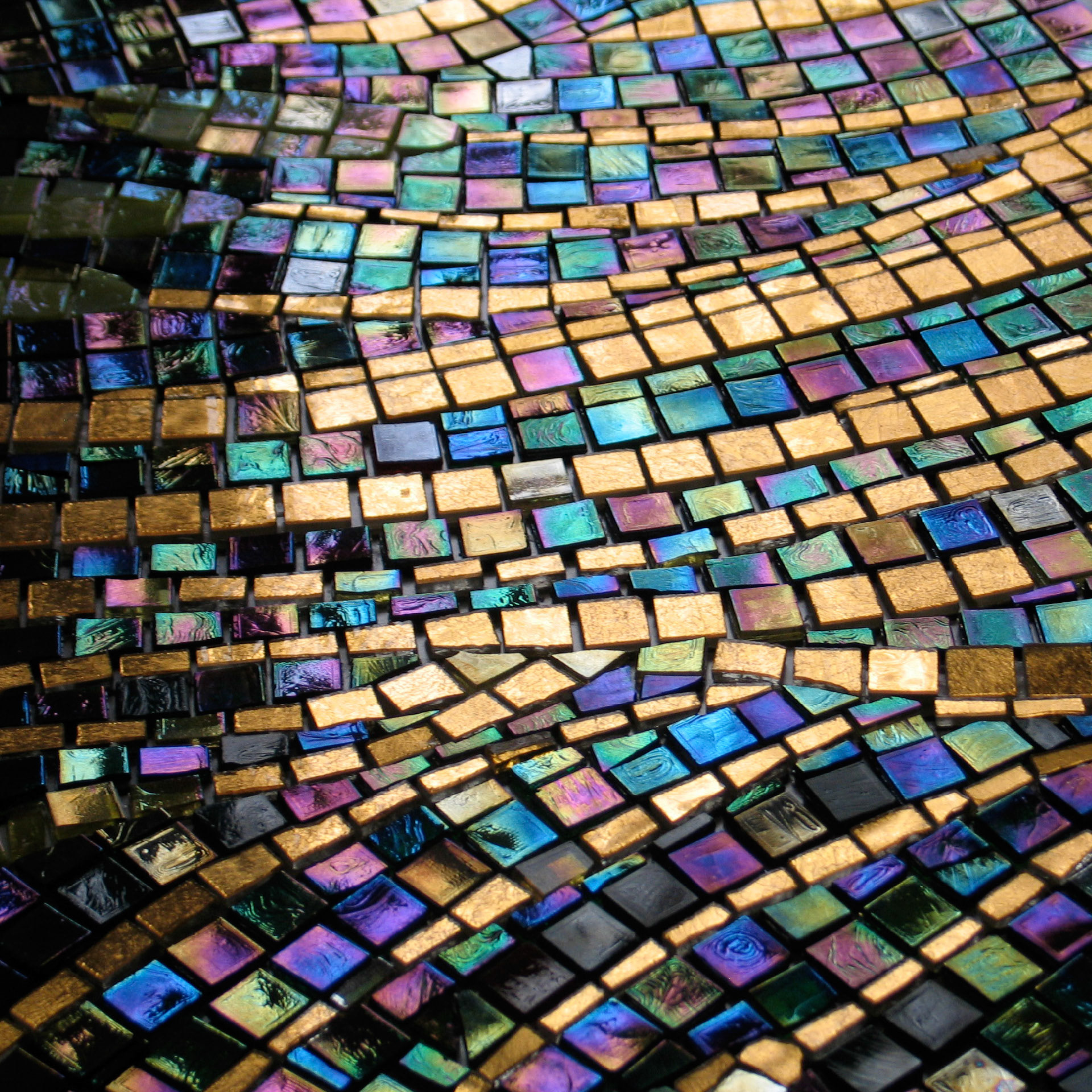 Honey Creek Resort  - glass mosaic detail
