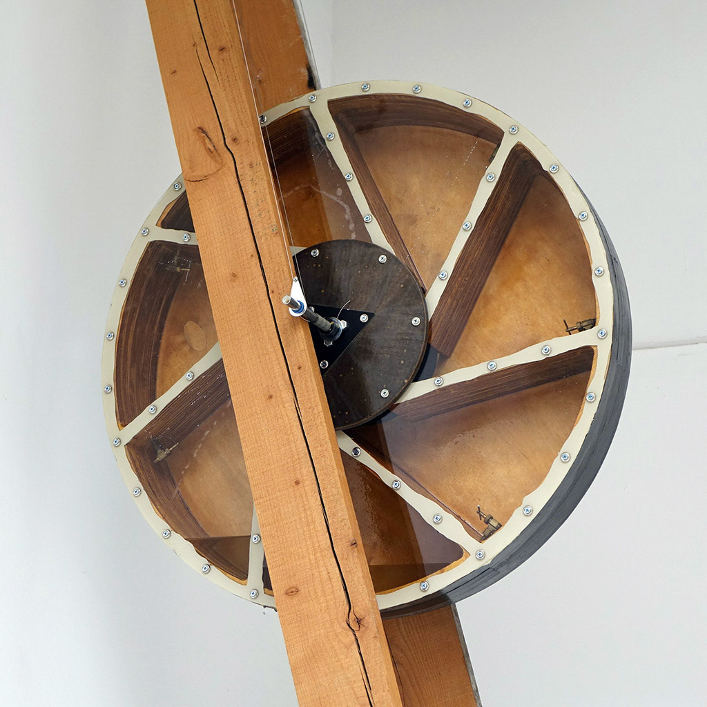 Clepsydra - water clock detail