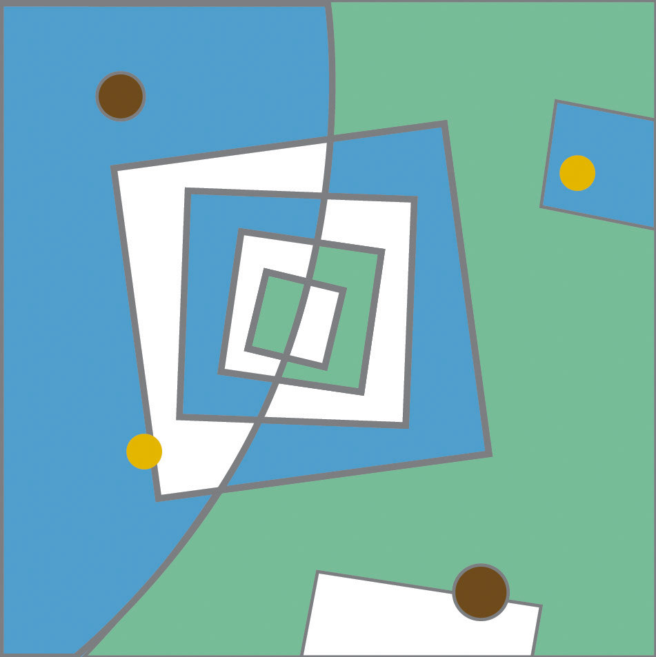 Mod square top design.