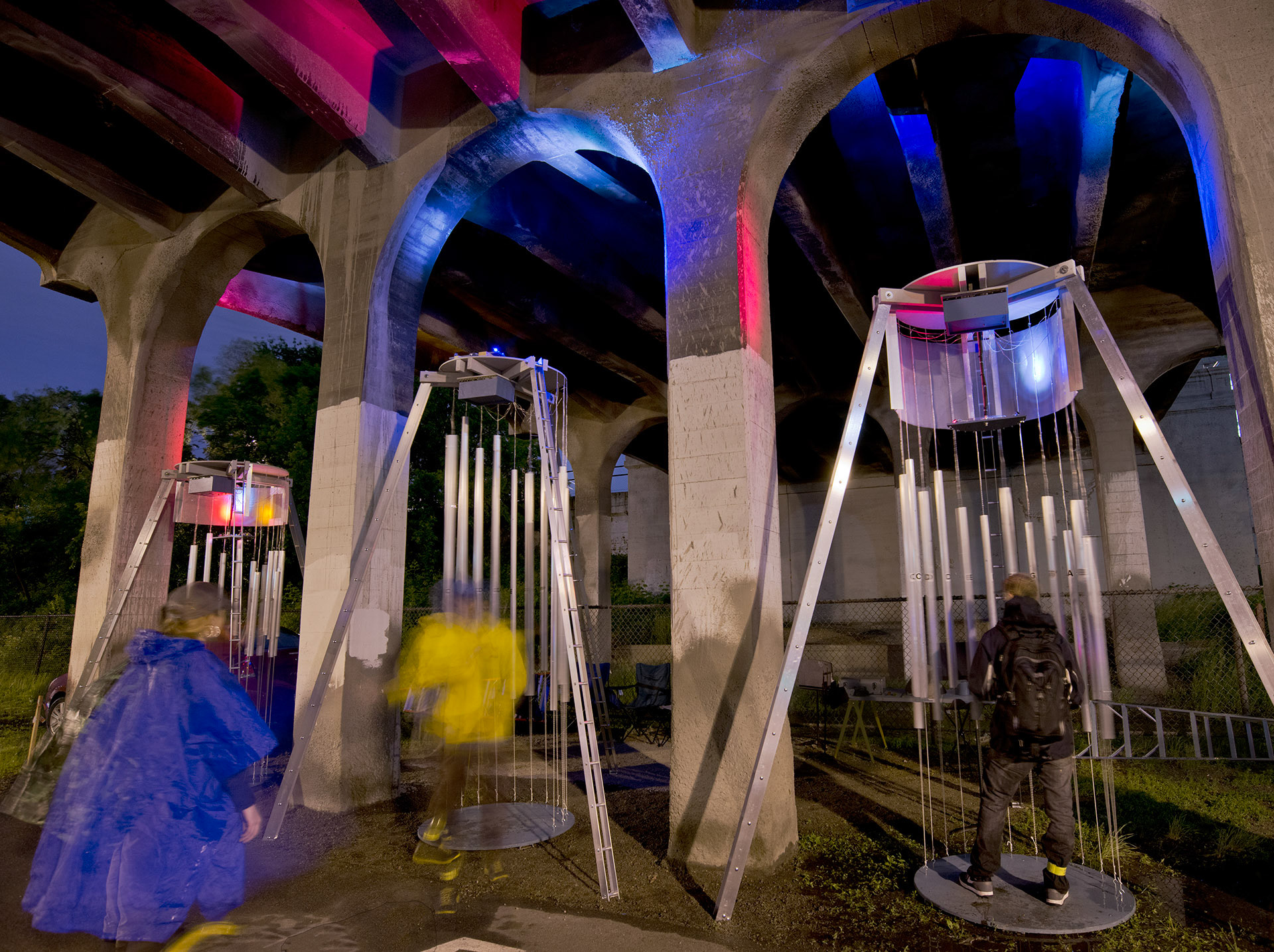 Sound Observations - temporary installation for Northern Spark Festival - Minneapolis, MN