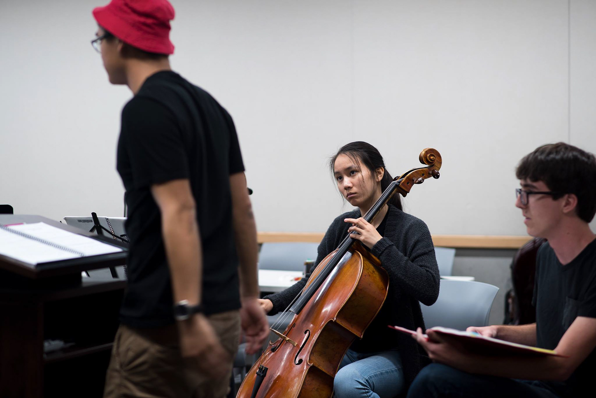 Muir Musical rehearsal for Spring Awakening (April 2017)