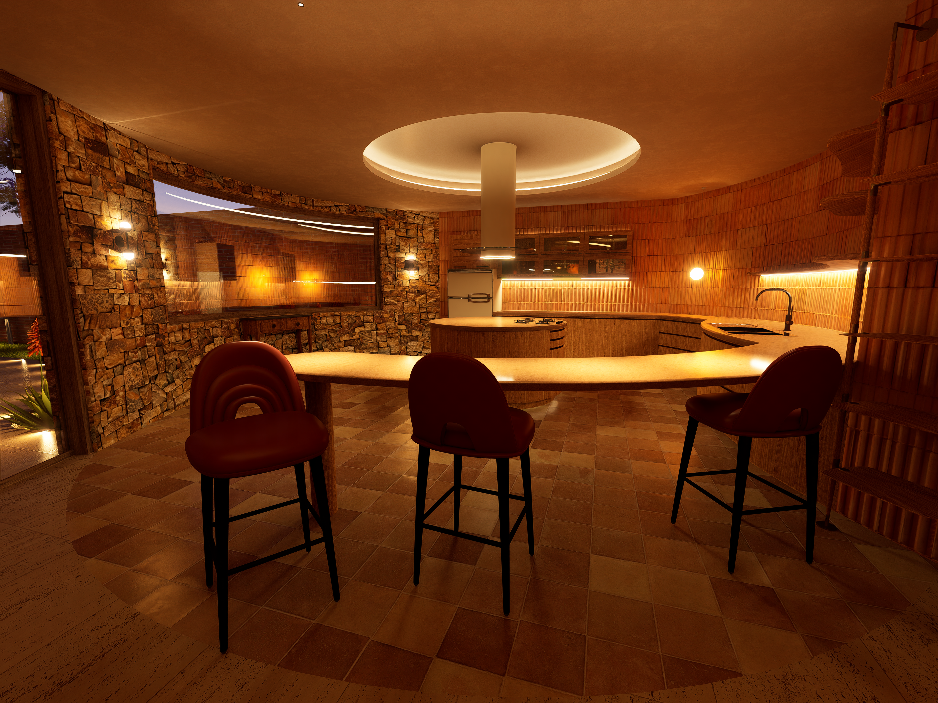 Kitchen (night)