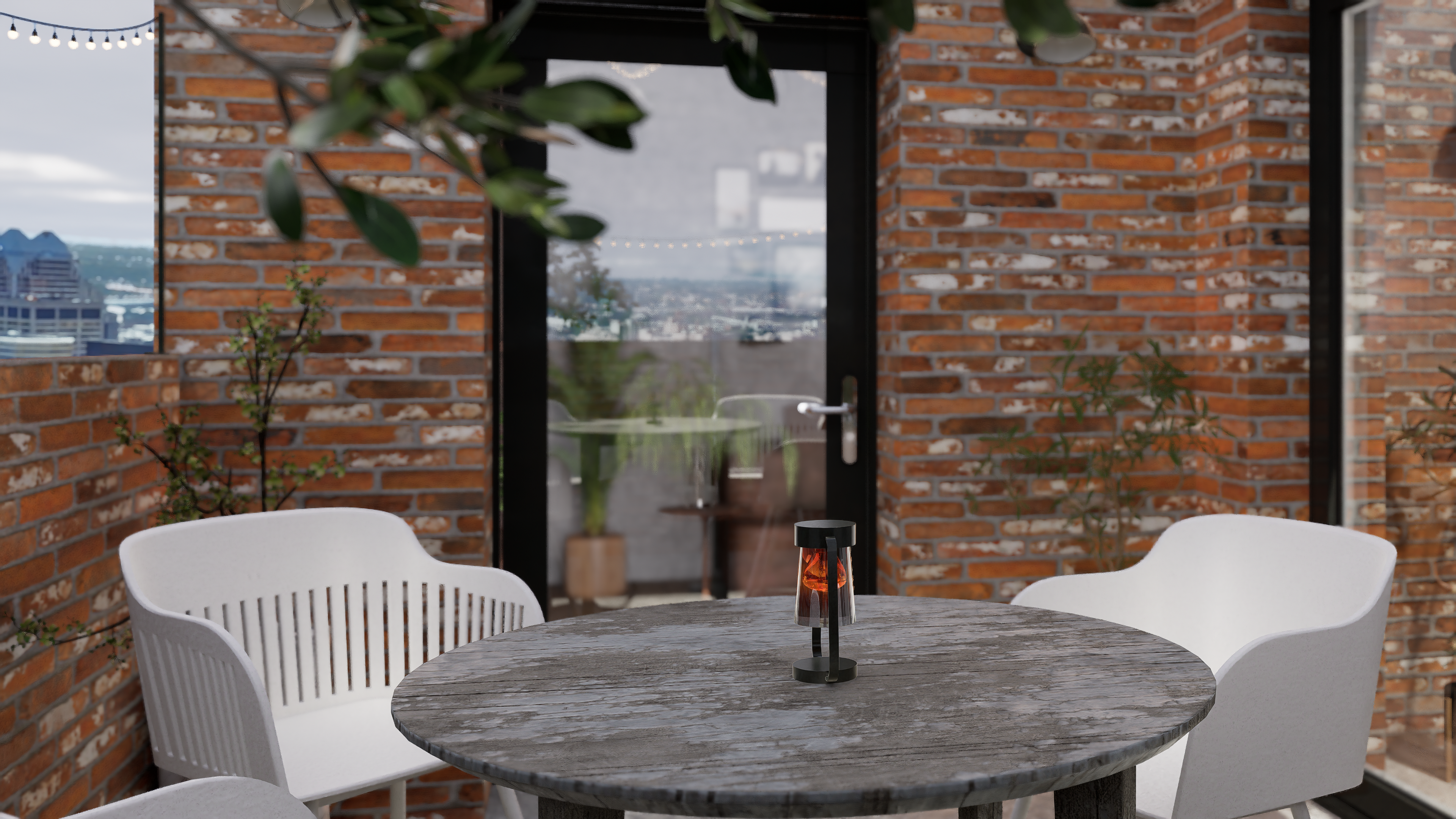 Terrace (cloudy)