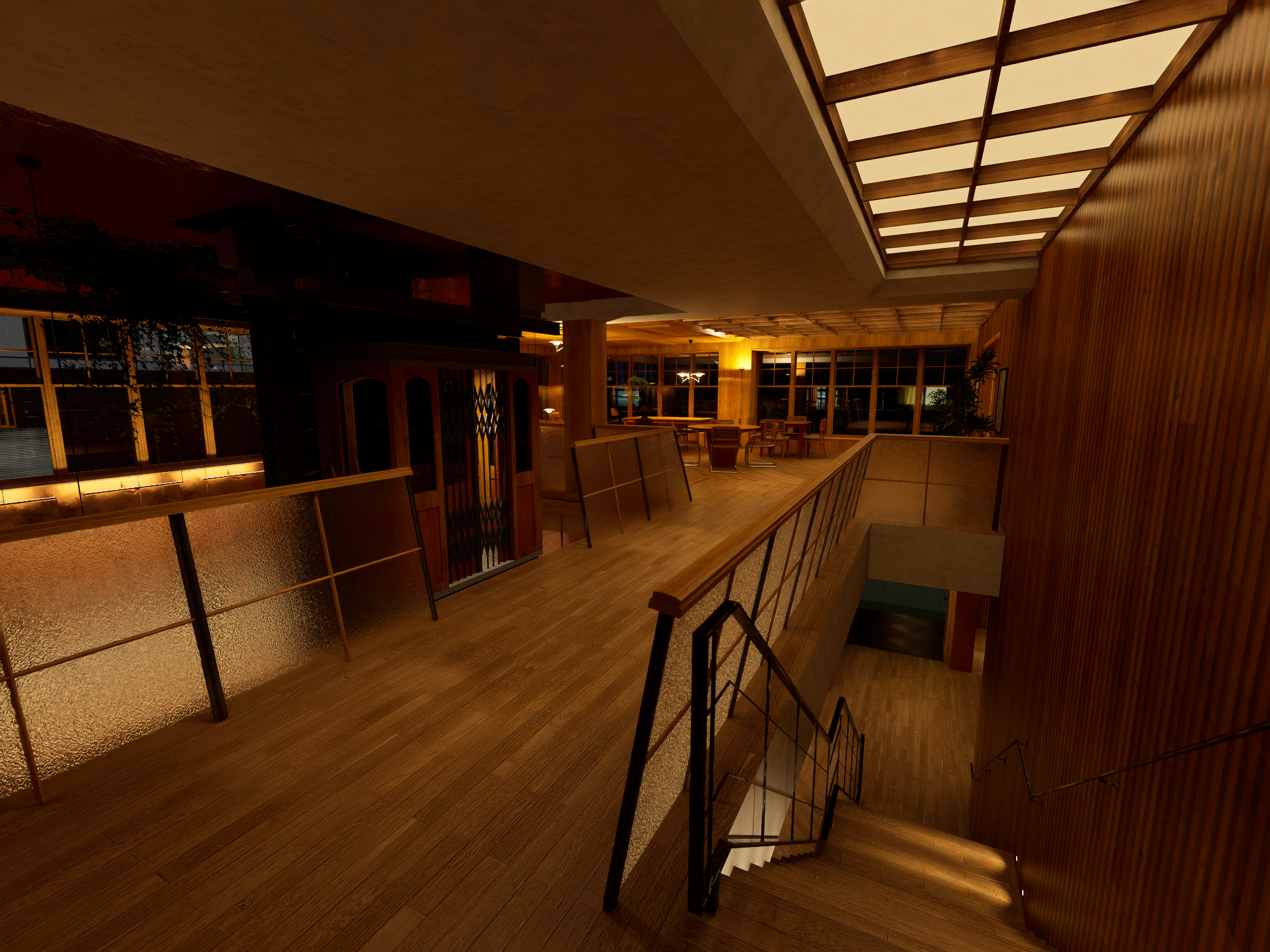 First floor hall