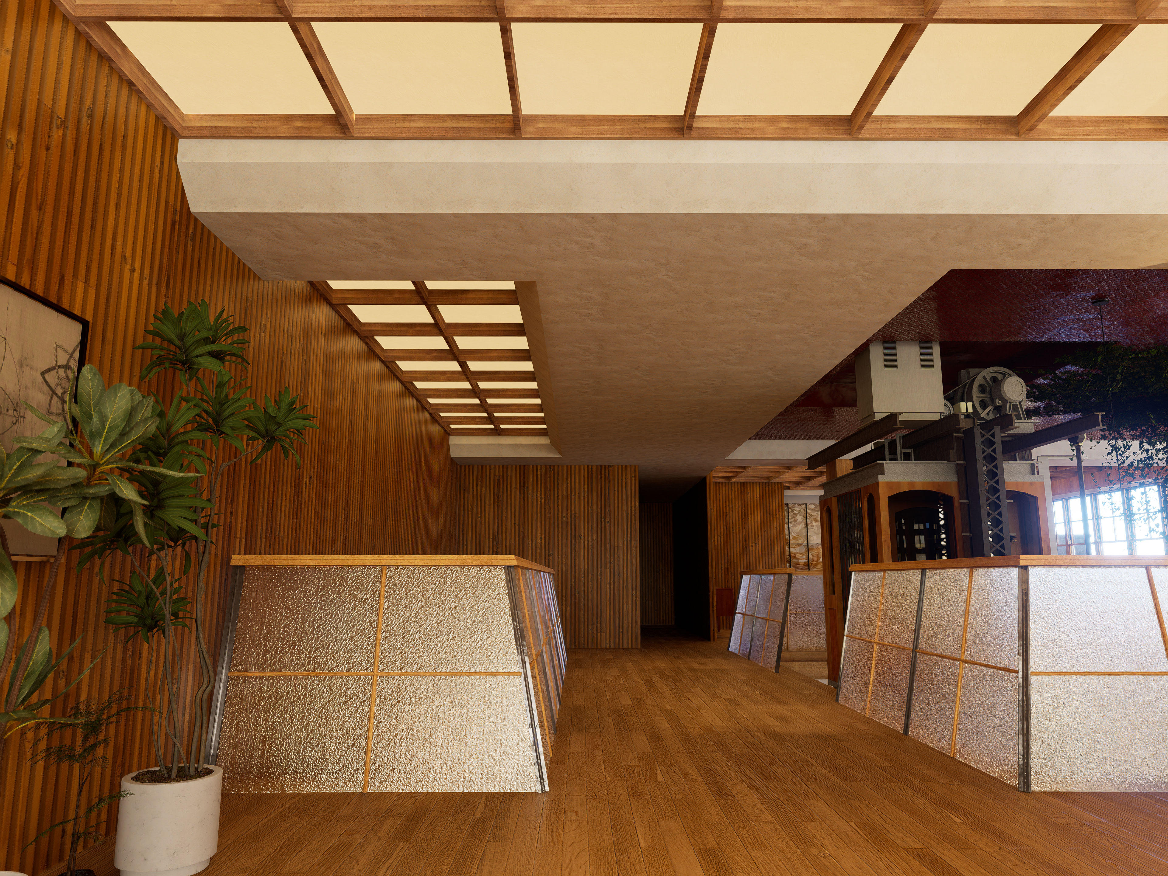 First floor hall