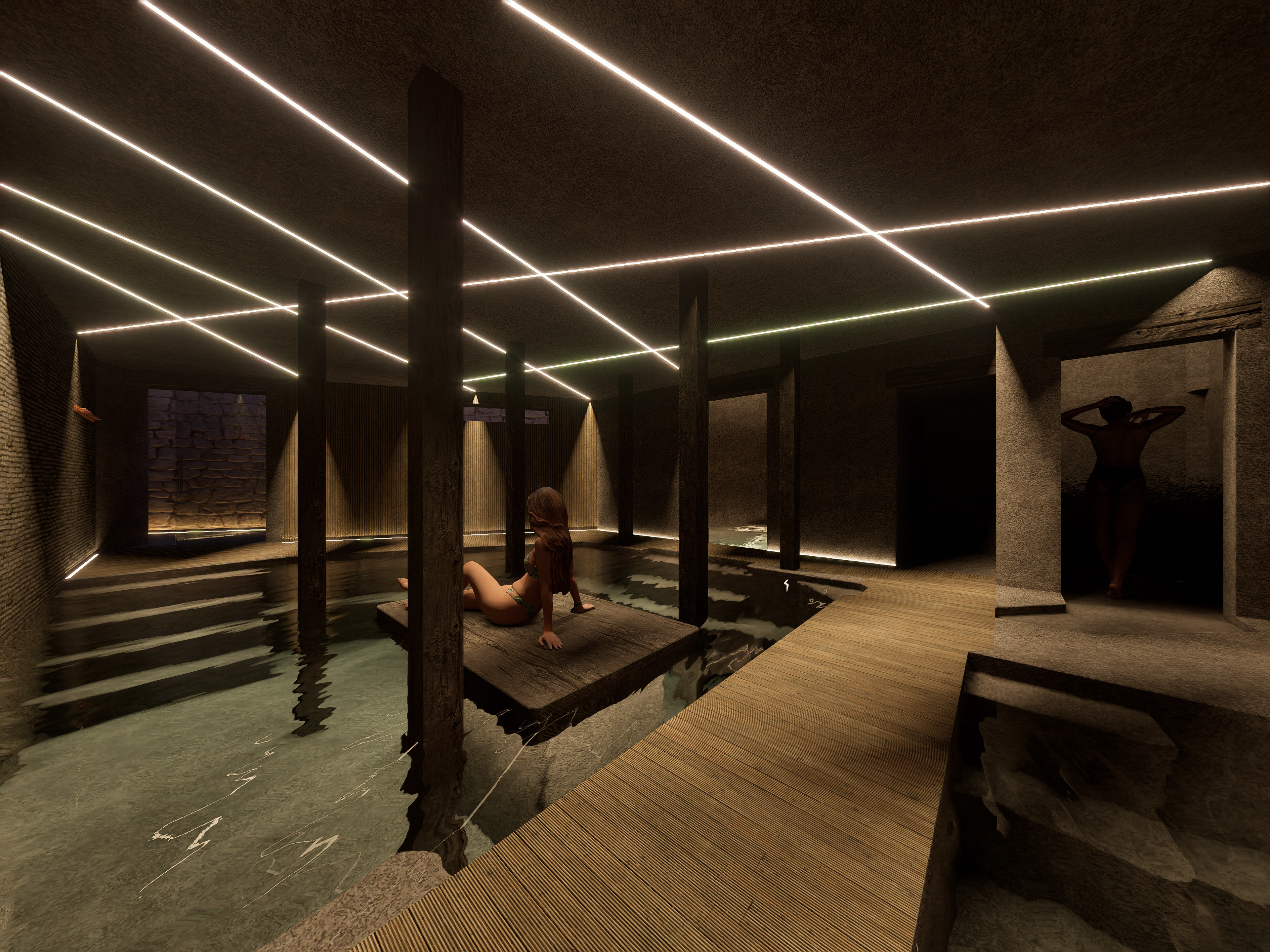 Thermal bathhouse