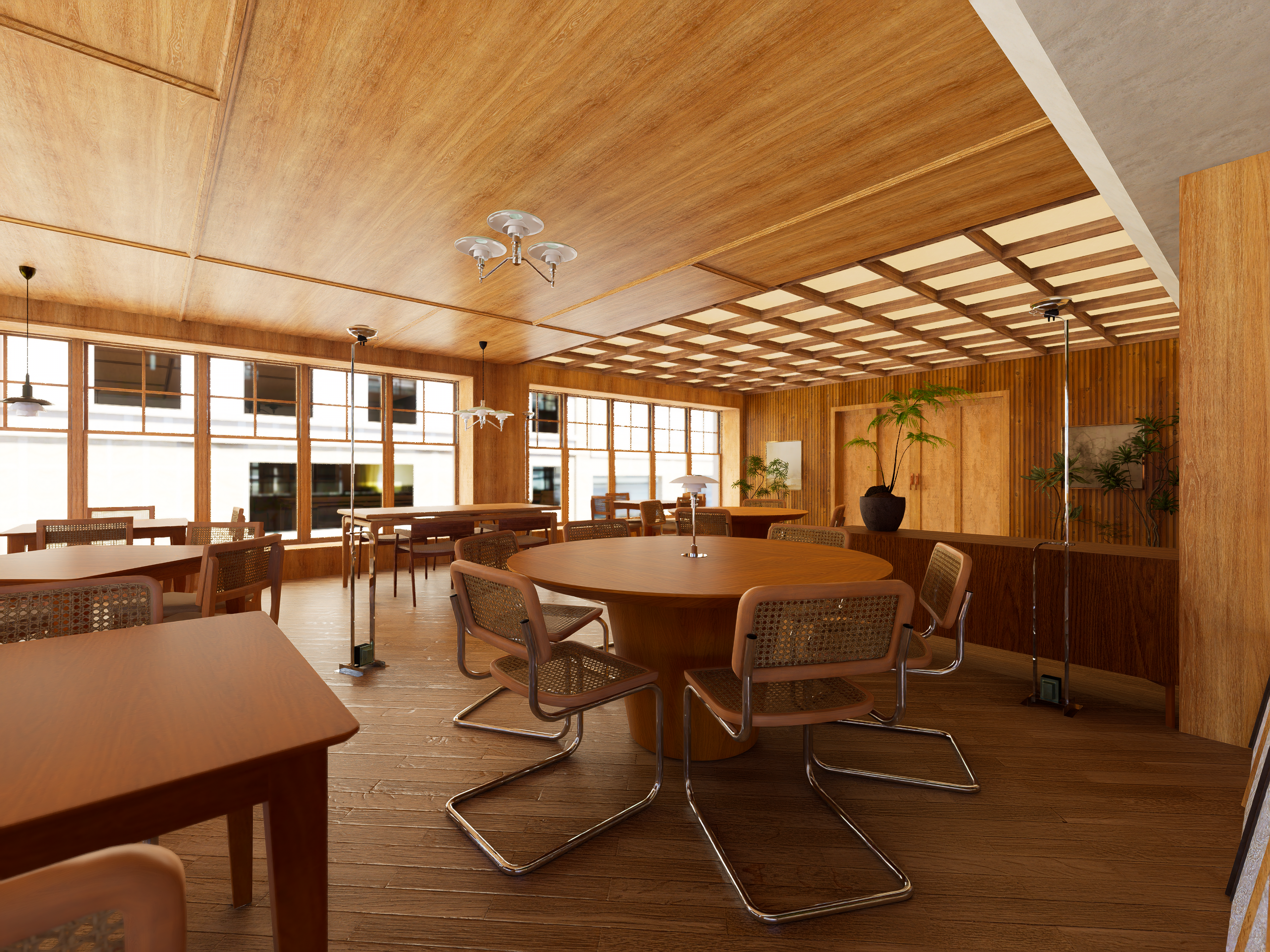 Restaurant dining space 1 (day)