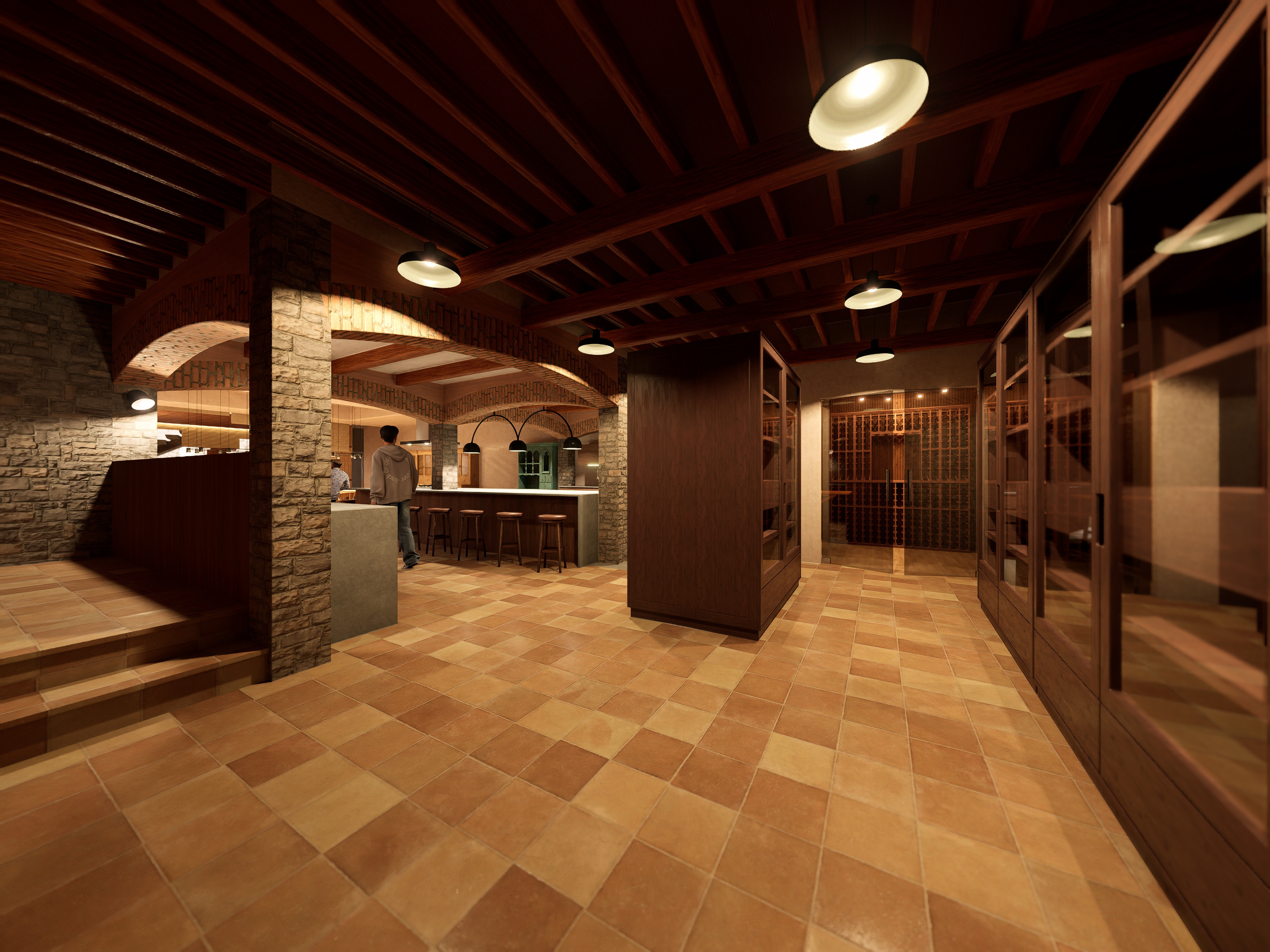 Walk-in pantry