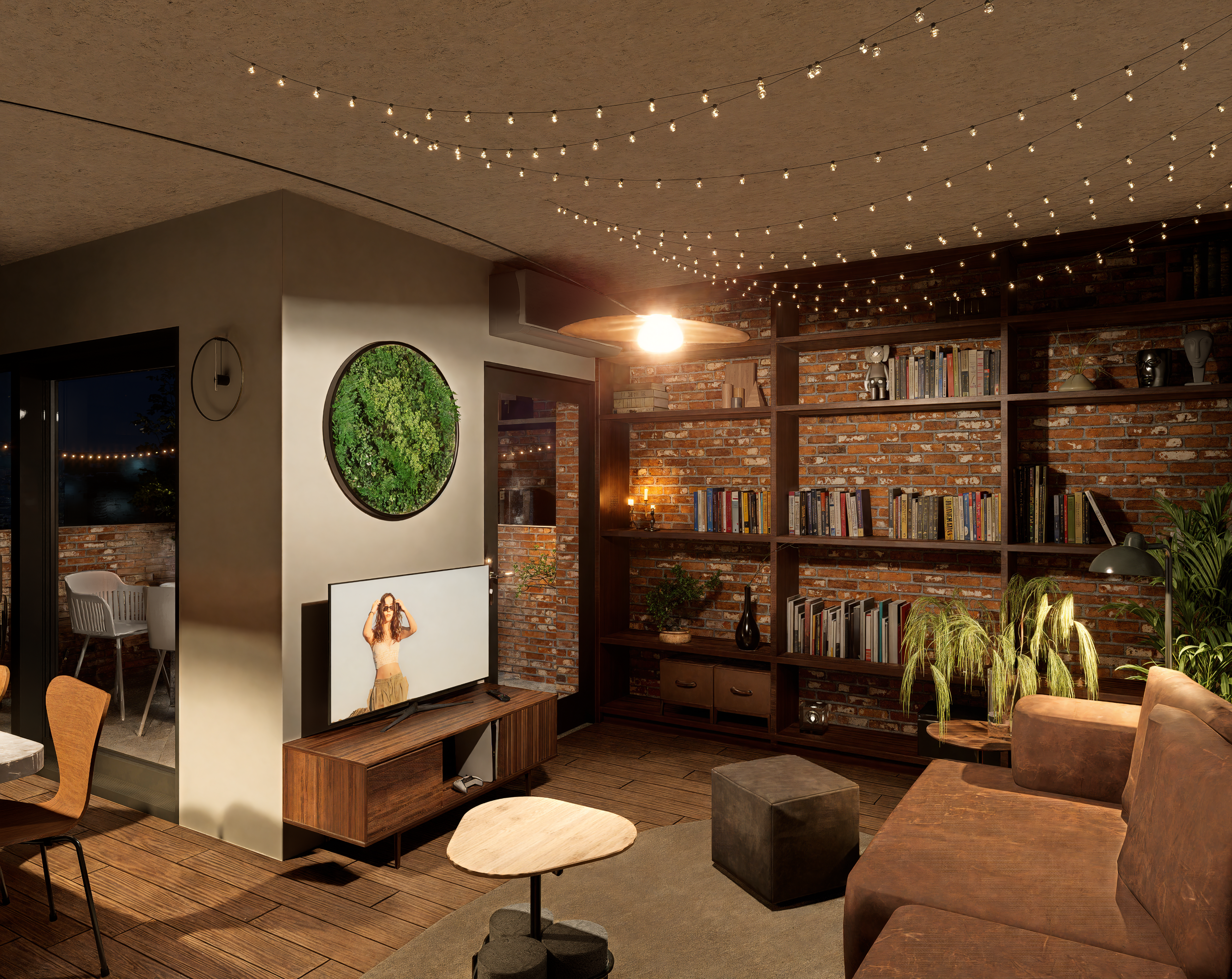 Living room (night)