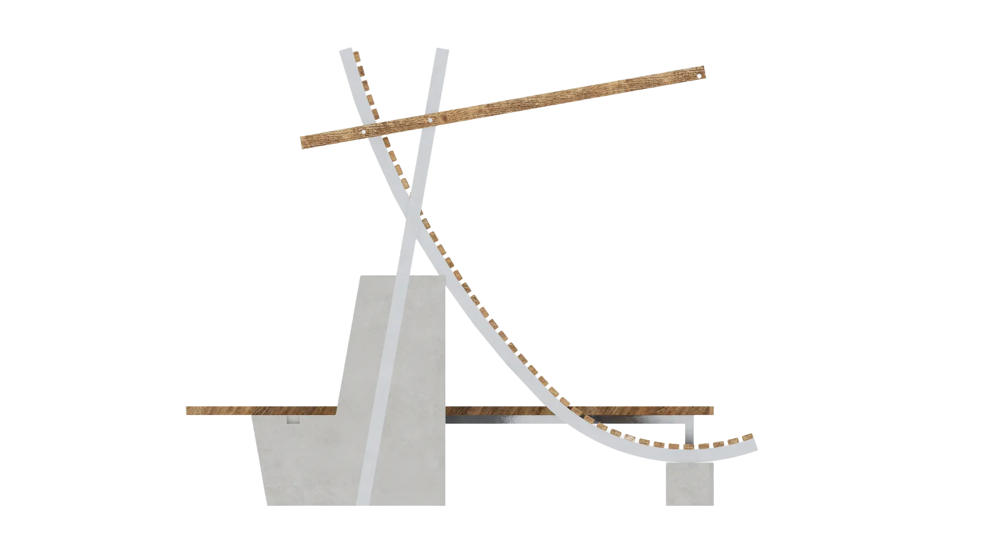 Side view render