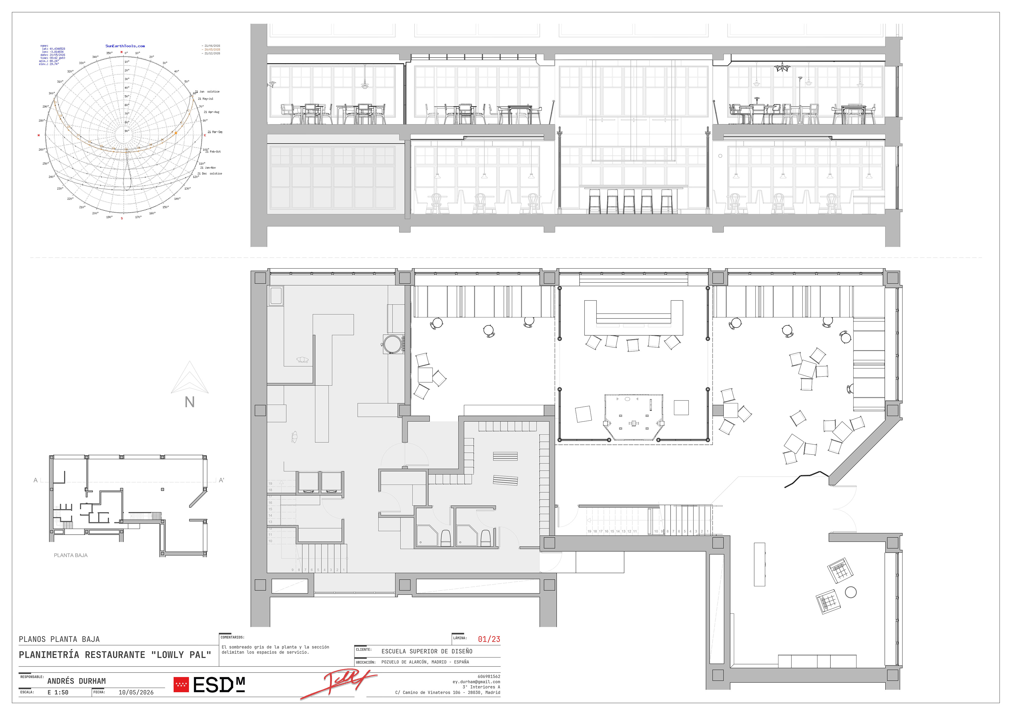 Ground floor drafting