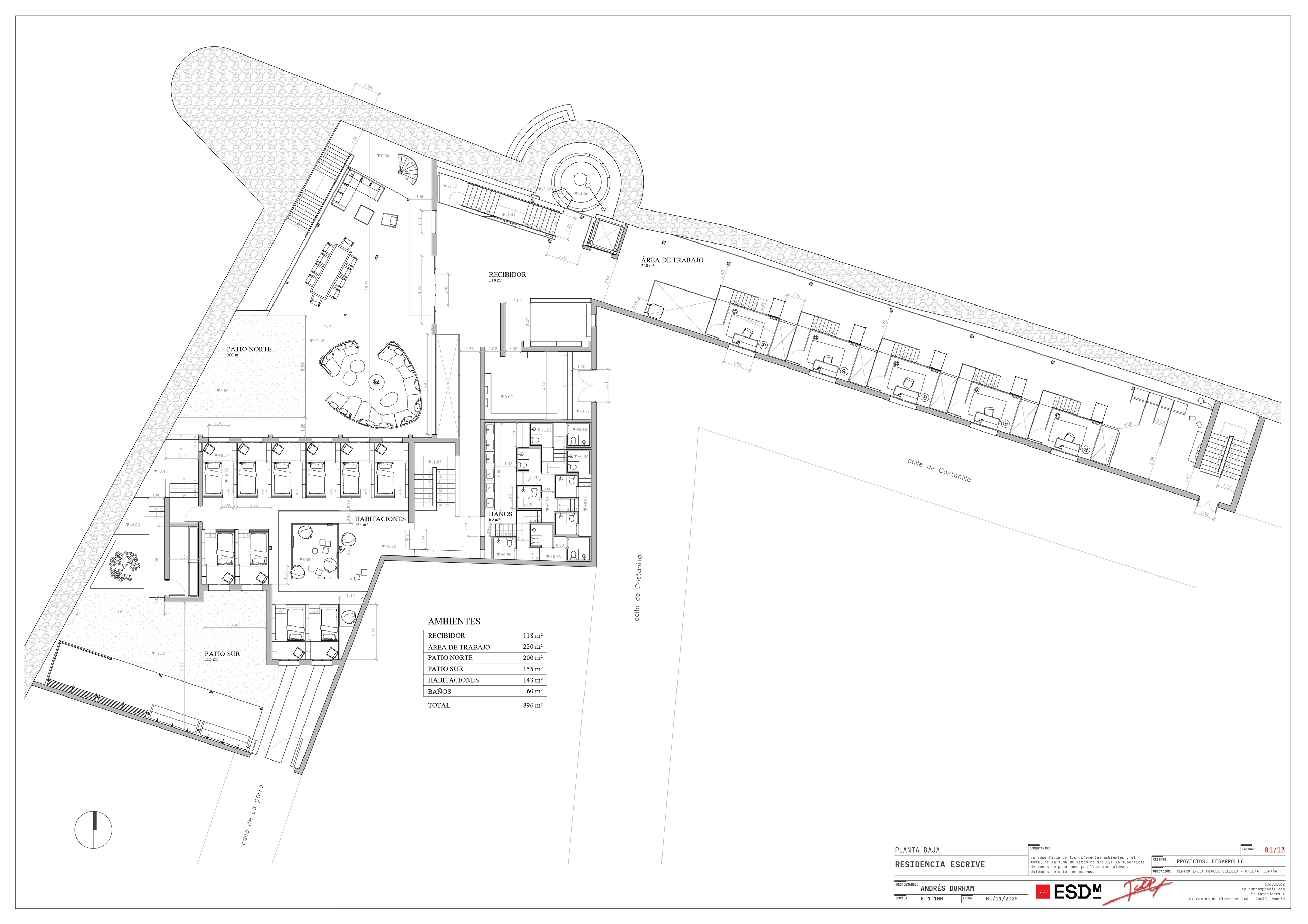 Ground floor layout