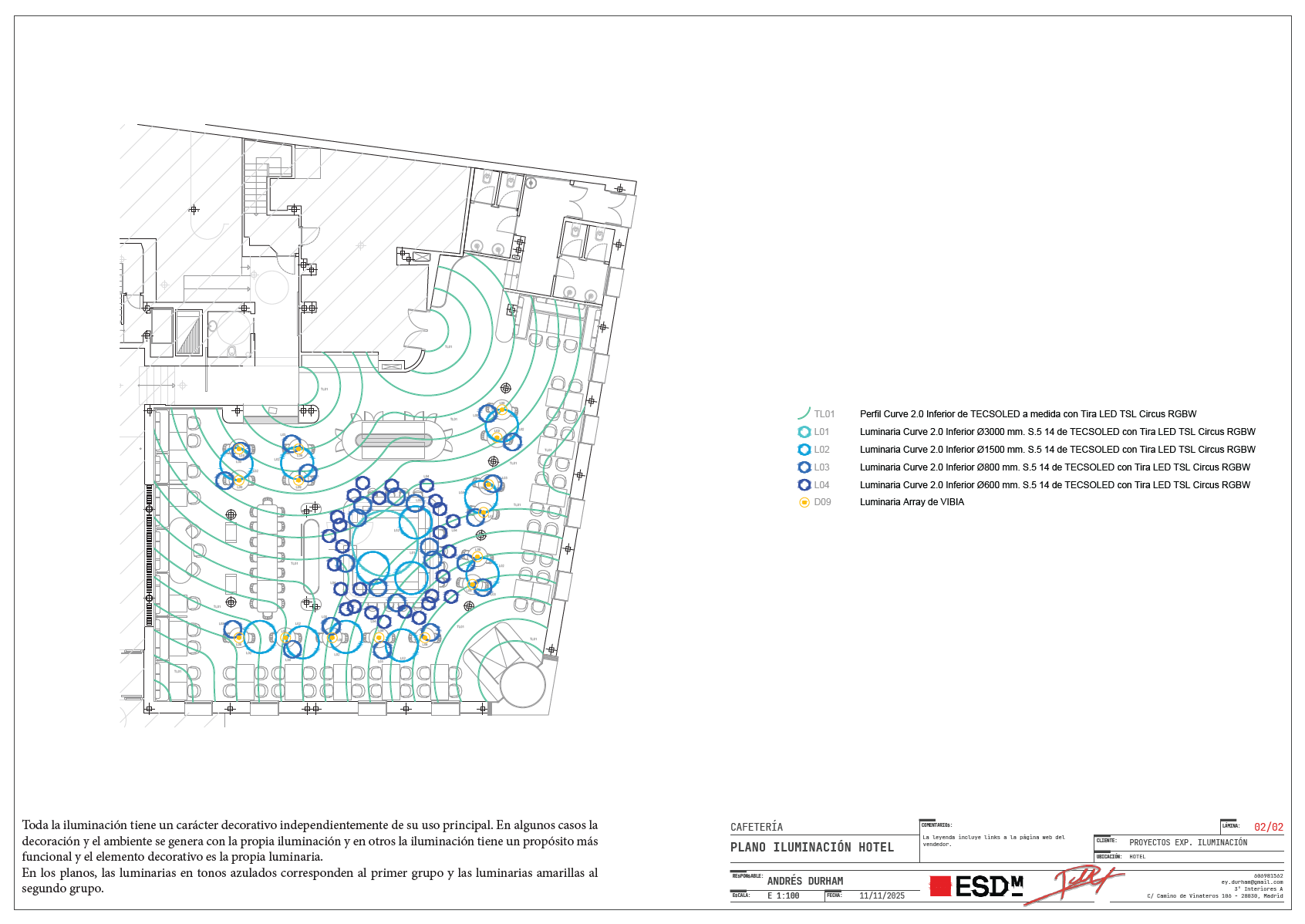 Restaurant layout