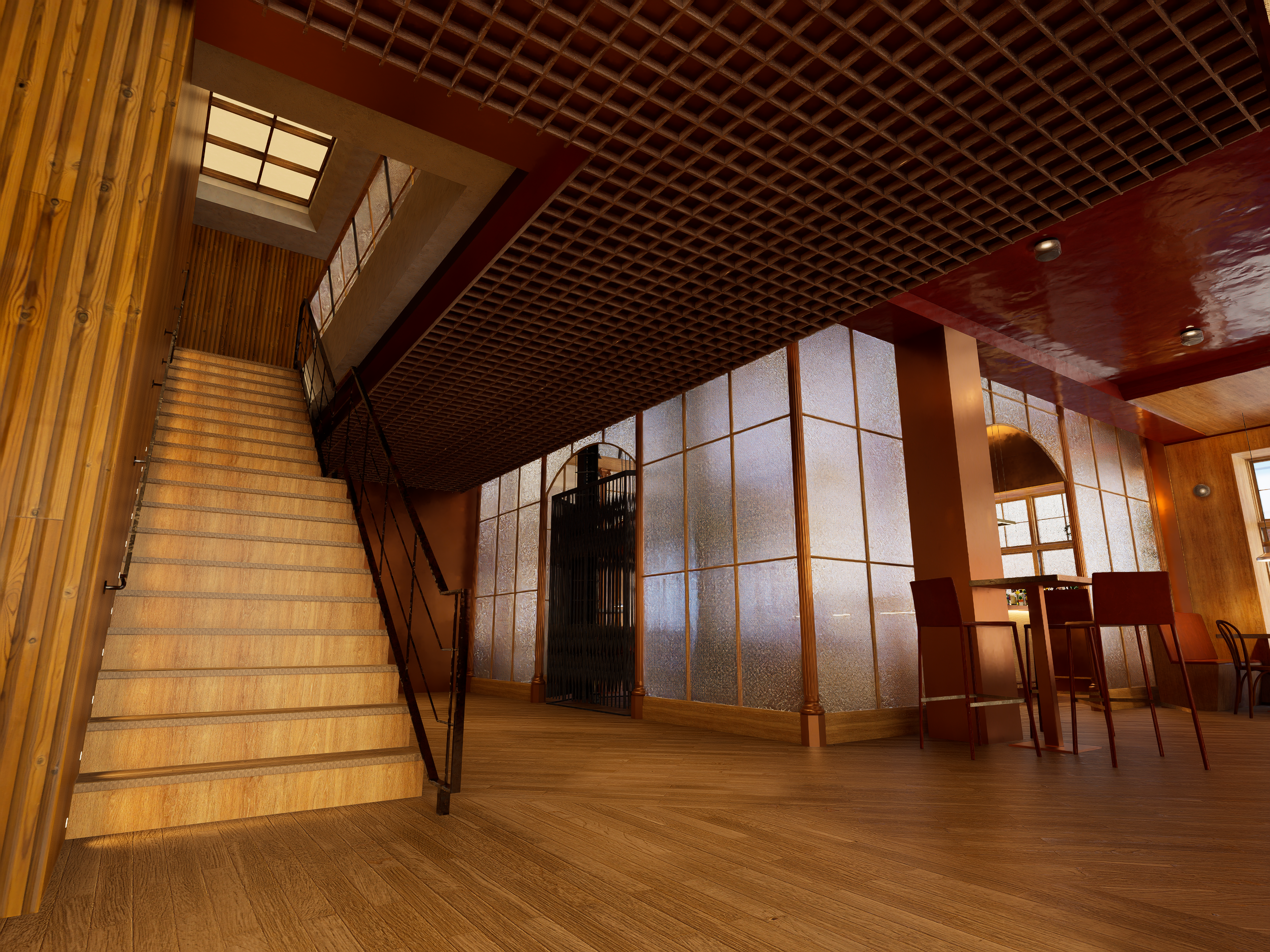 Ground floor hall (day)