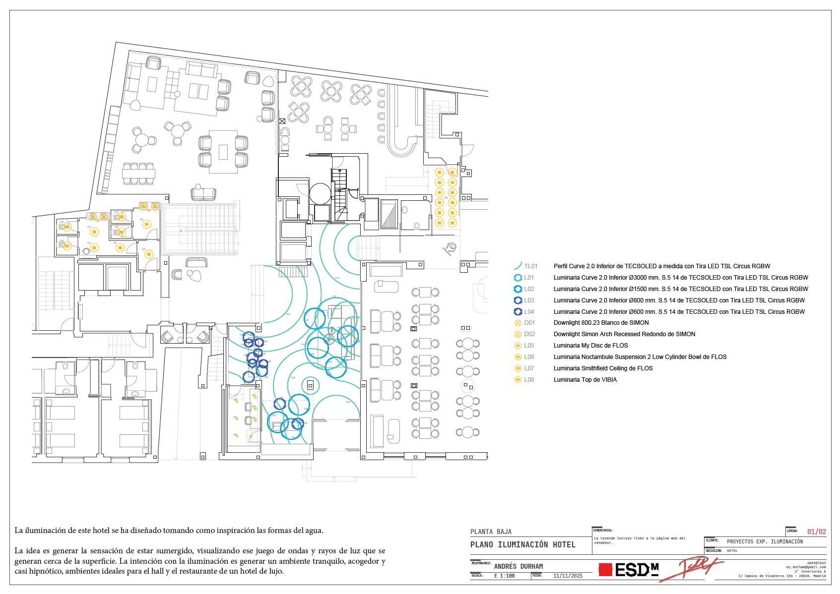 Lobby layout