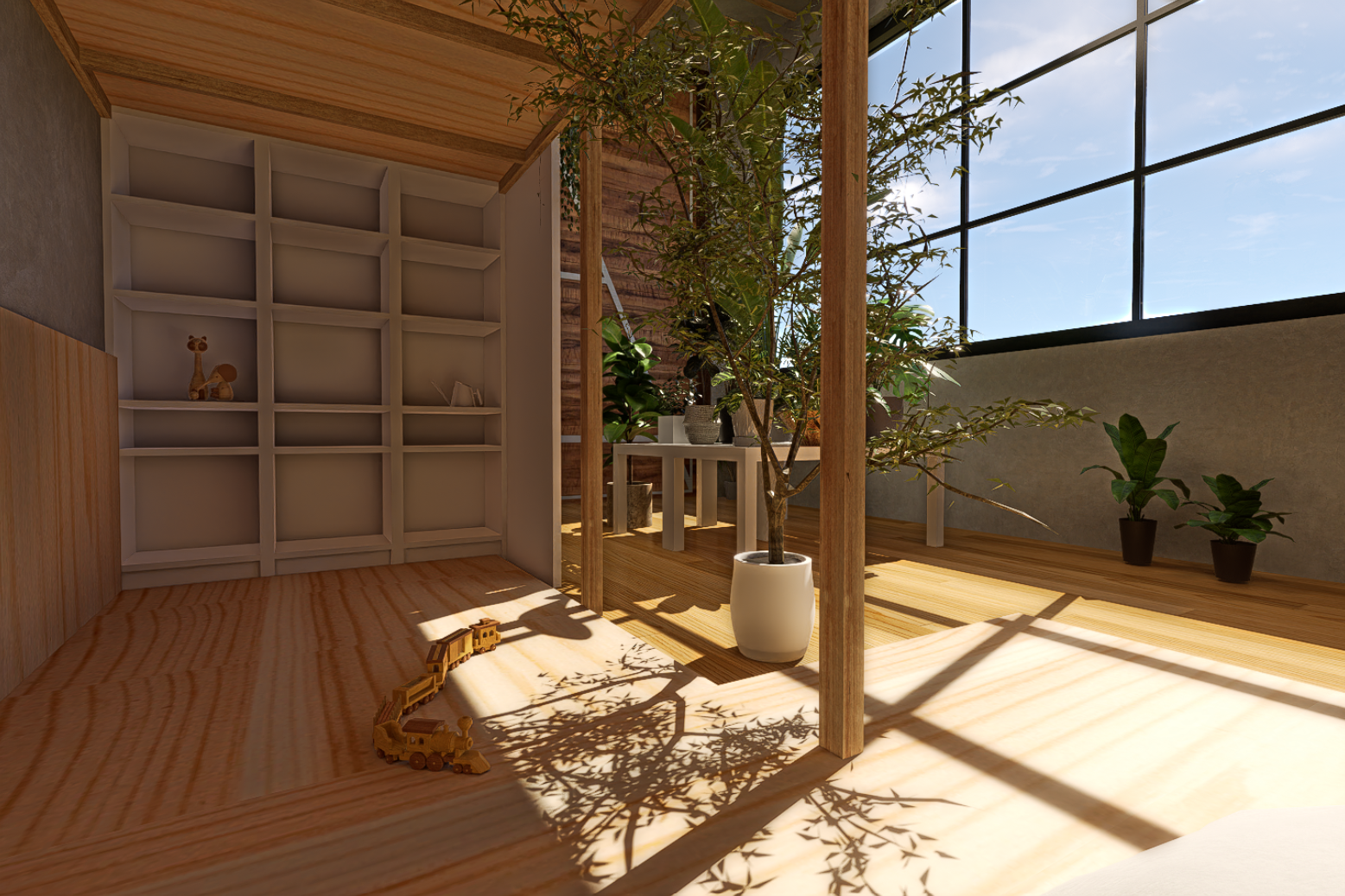 Relaxing area